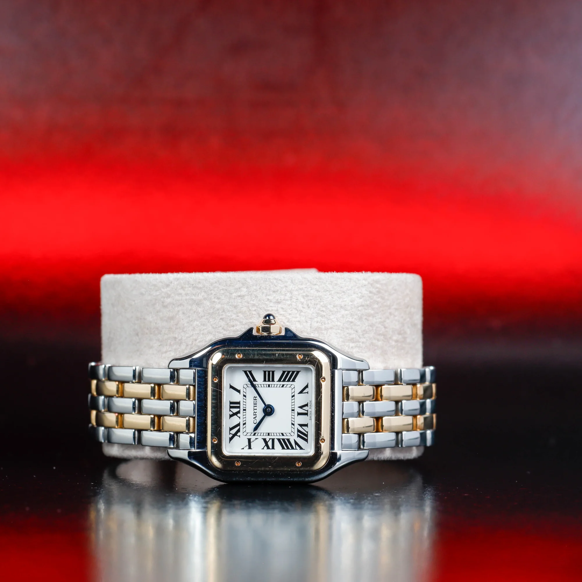 Cartier PanthÈre stahl/gelbgold