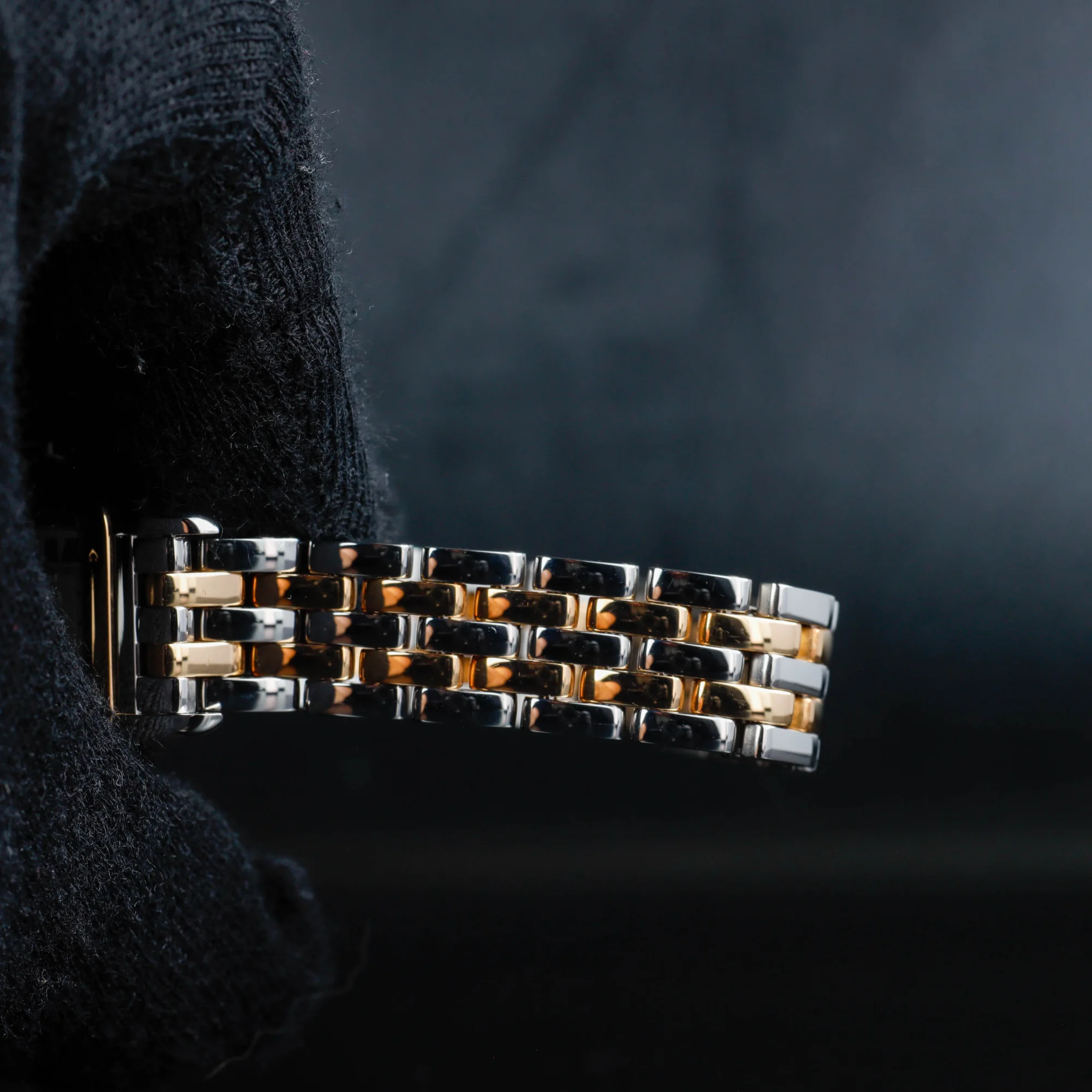 Cartier PanthÈre stahl/gelbgold 9