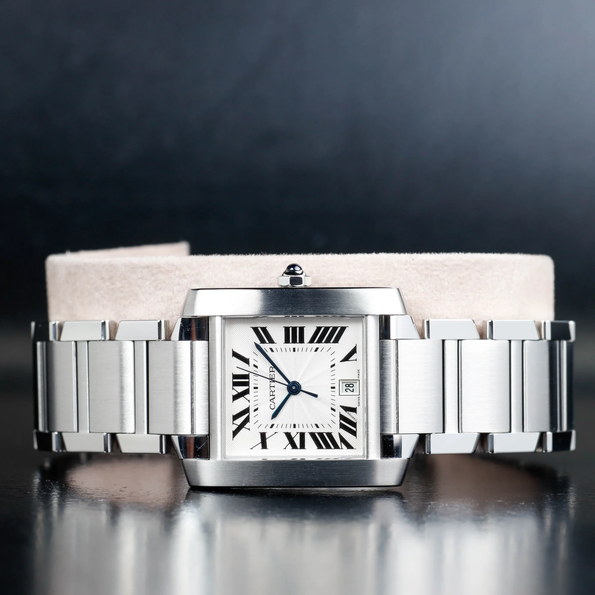 Cartier Tank FranÇaise steel 2