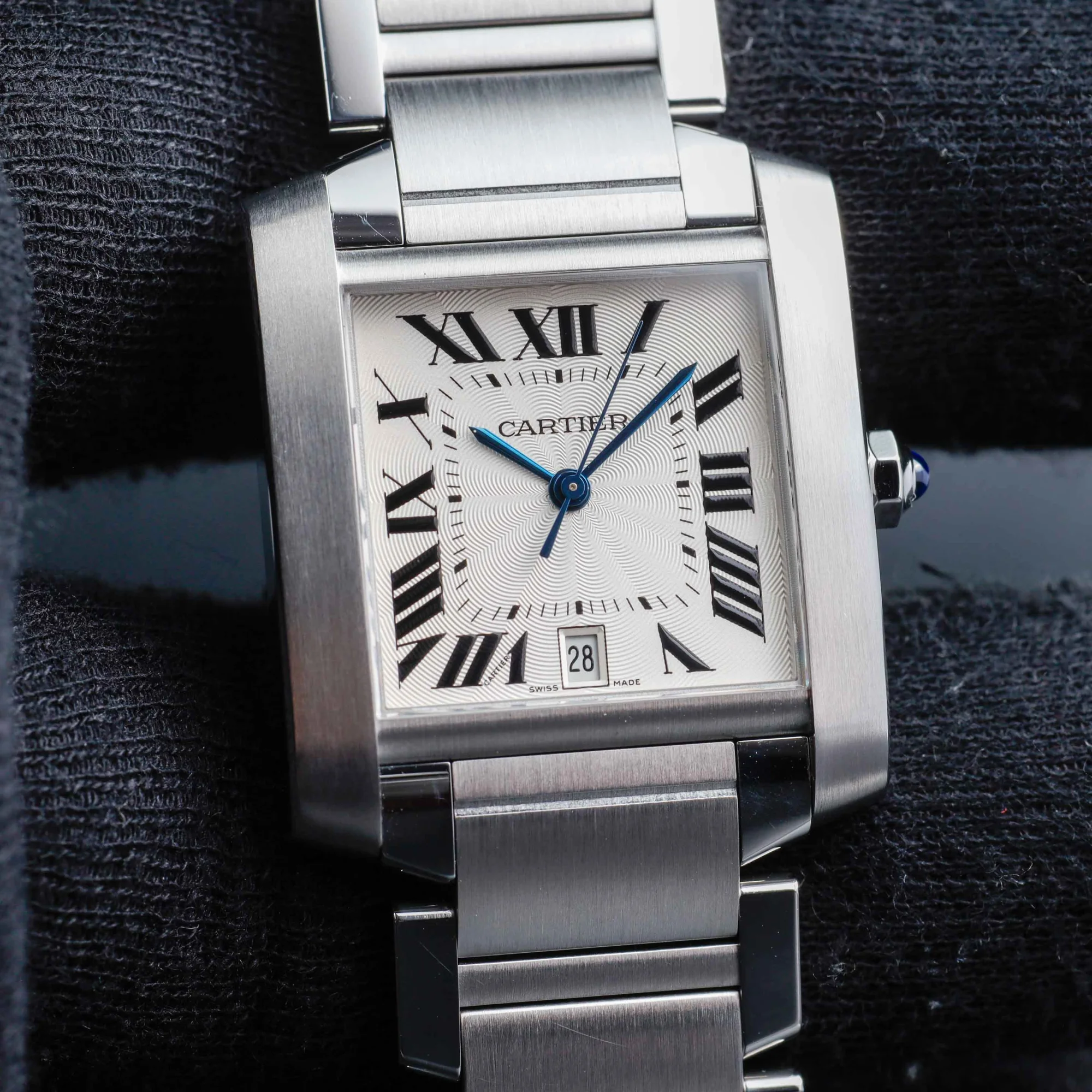Cartier Tank FranÇaise steel 10
