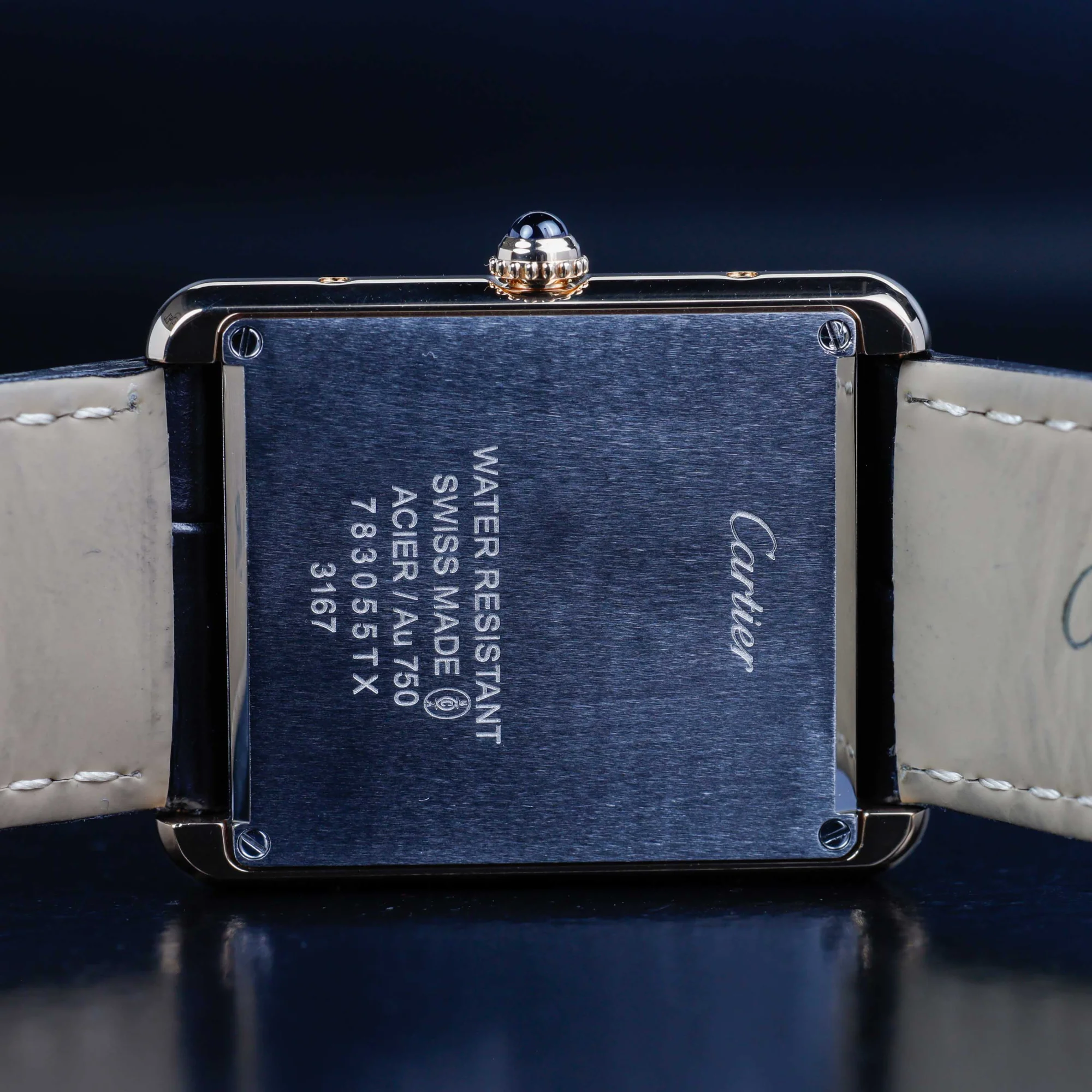Cartier Tank Solo yellow gold 9