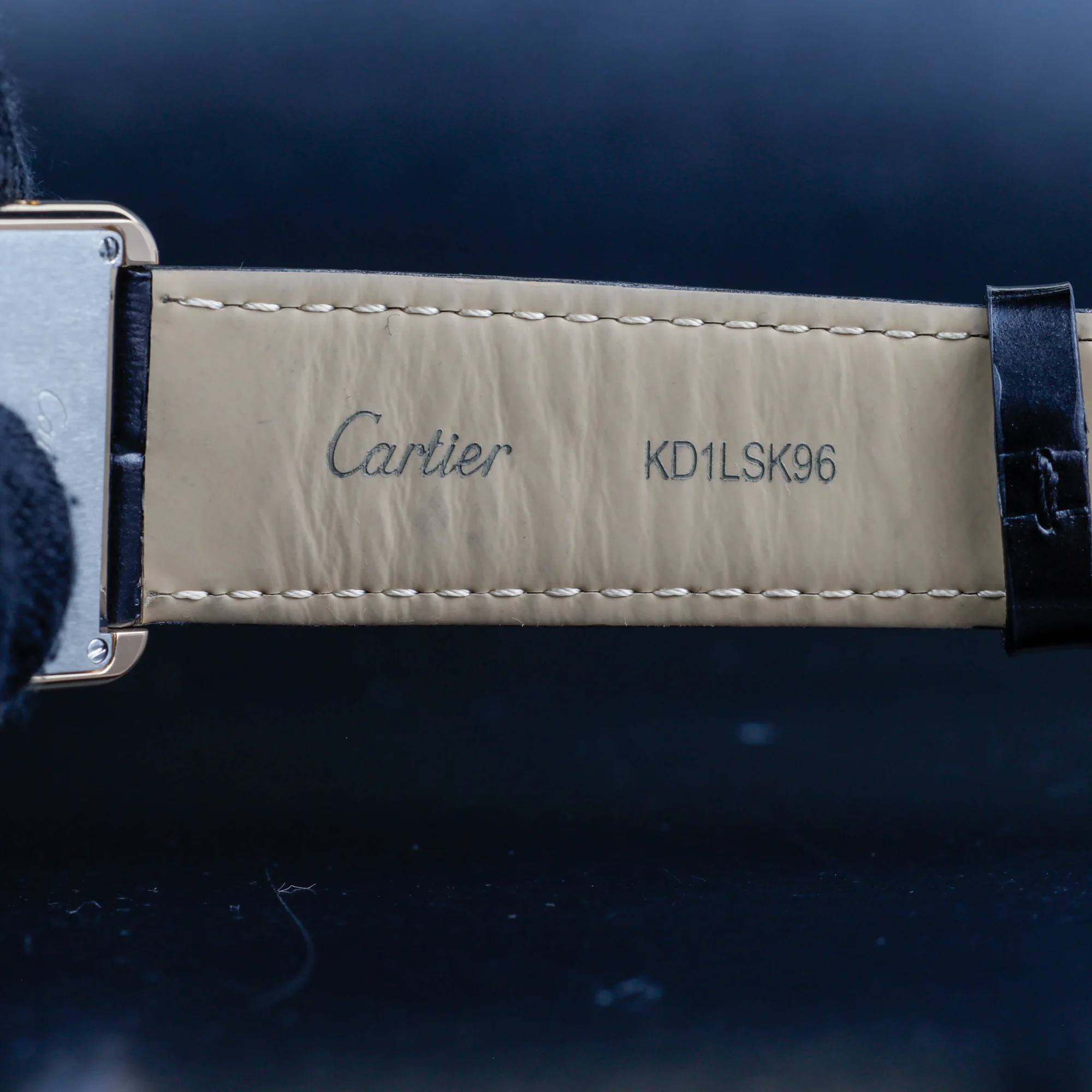 Cartier Tank Solo yellow gold 10