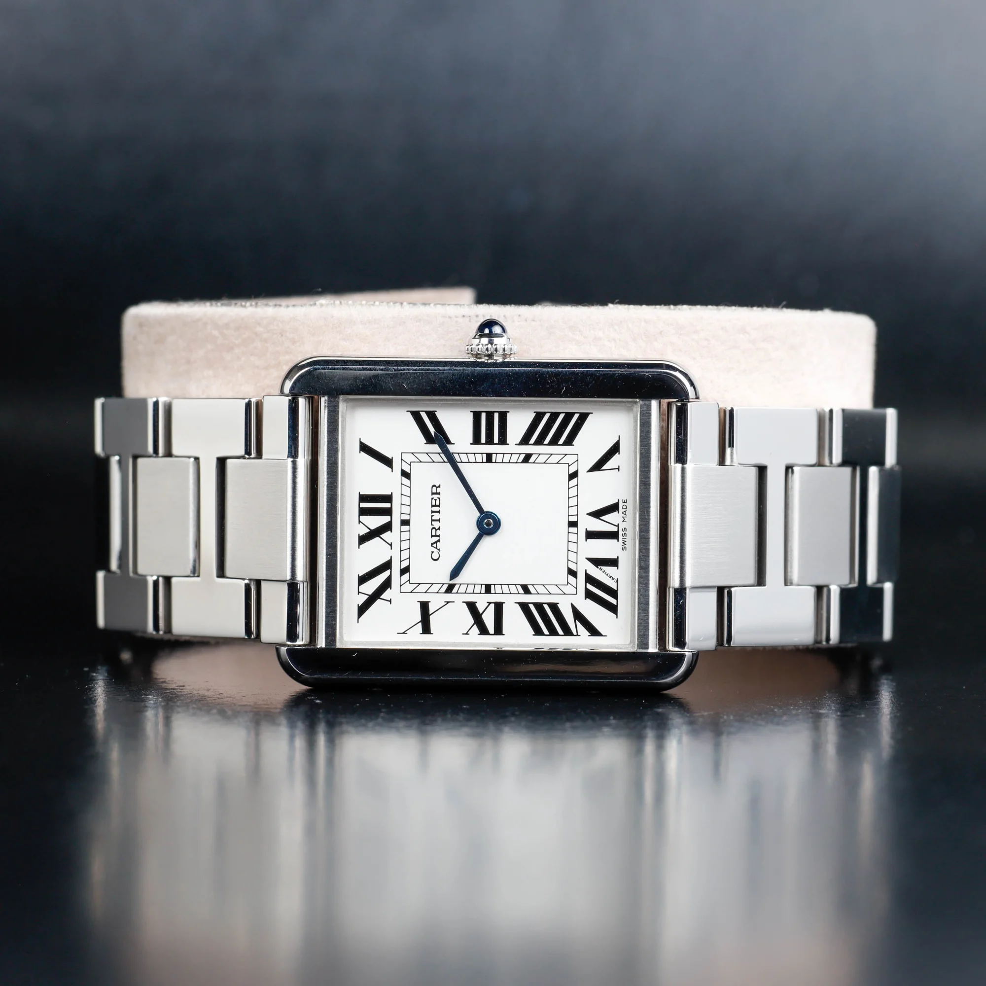 Cartier Tank Solo steel 2