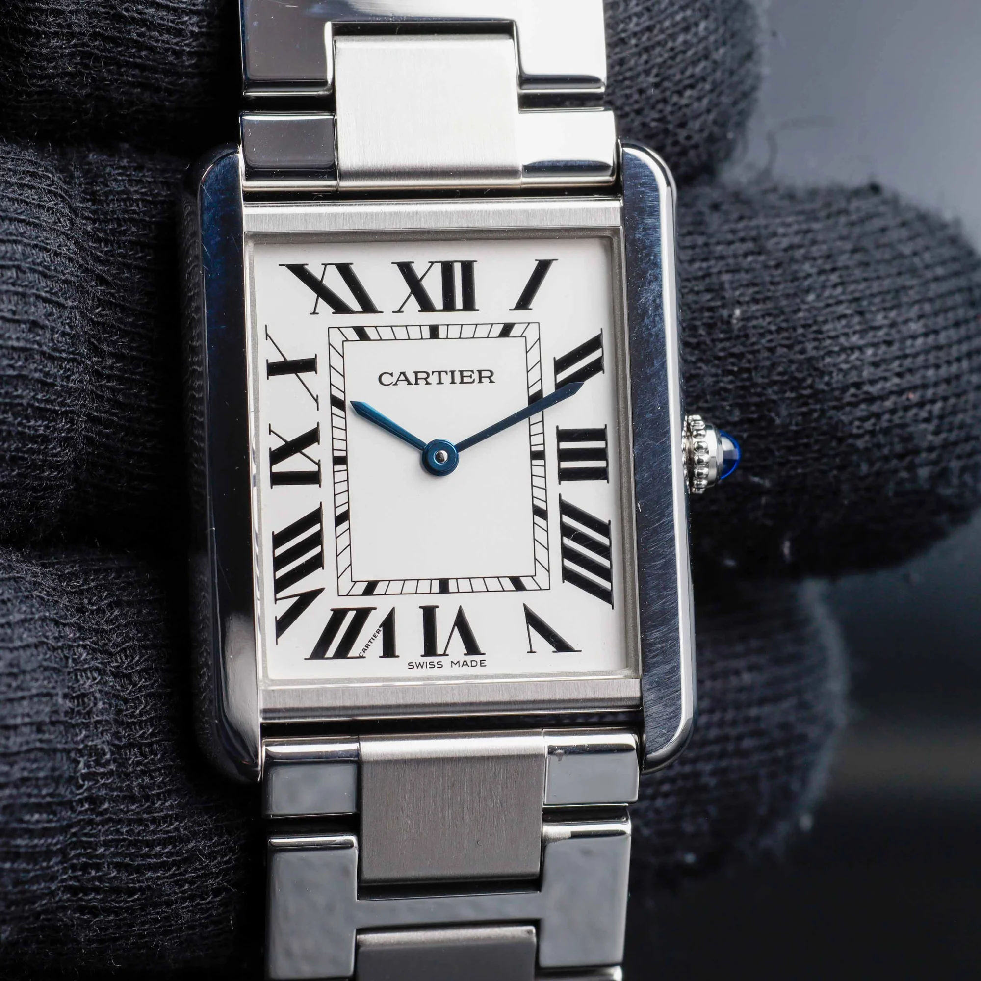Cartier Tank Solo steel 9