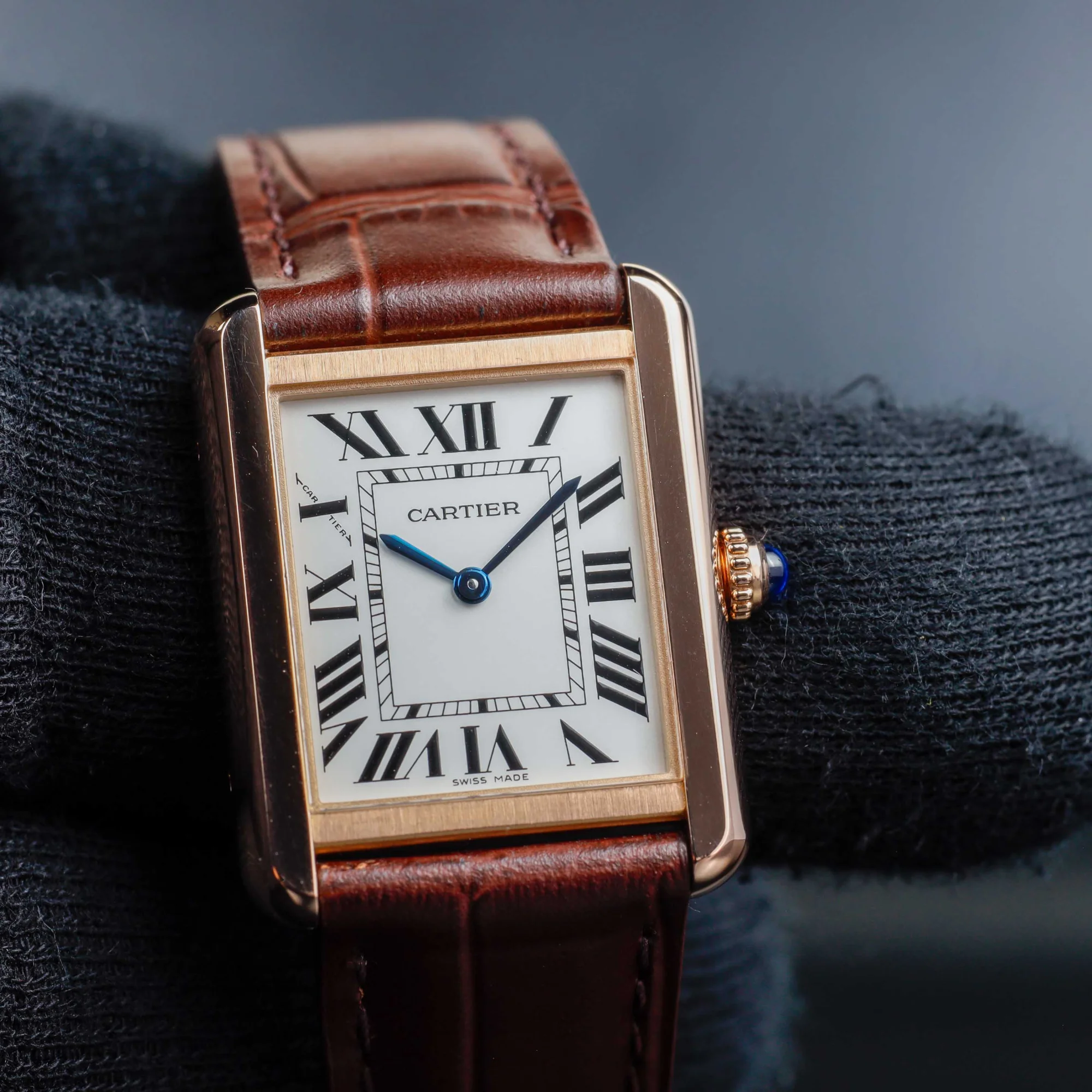 Cartier Tank Solo rose gold 8