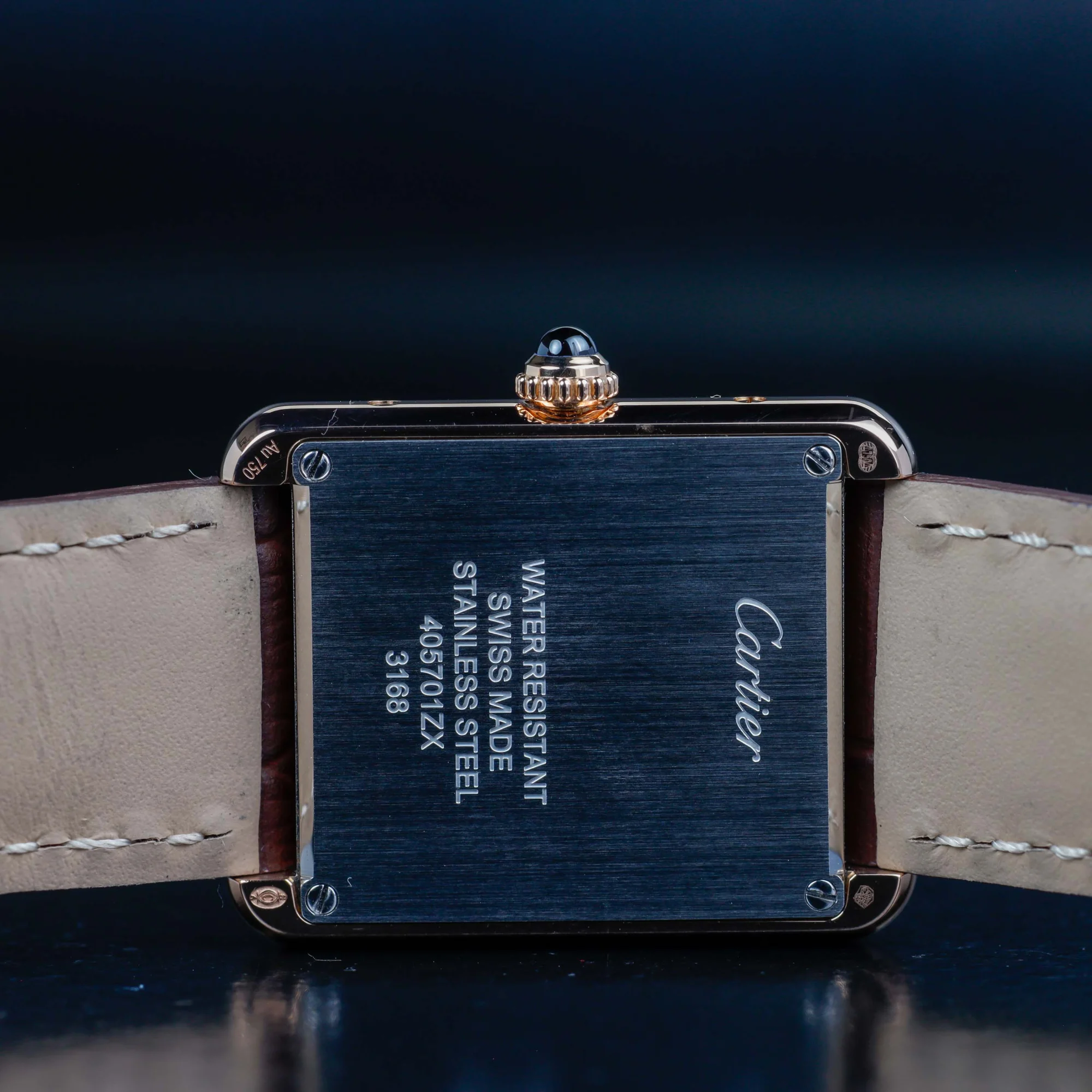 Cartier Tank Solo rose gold 9