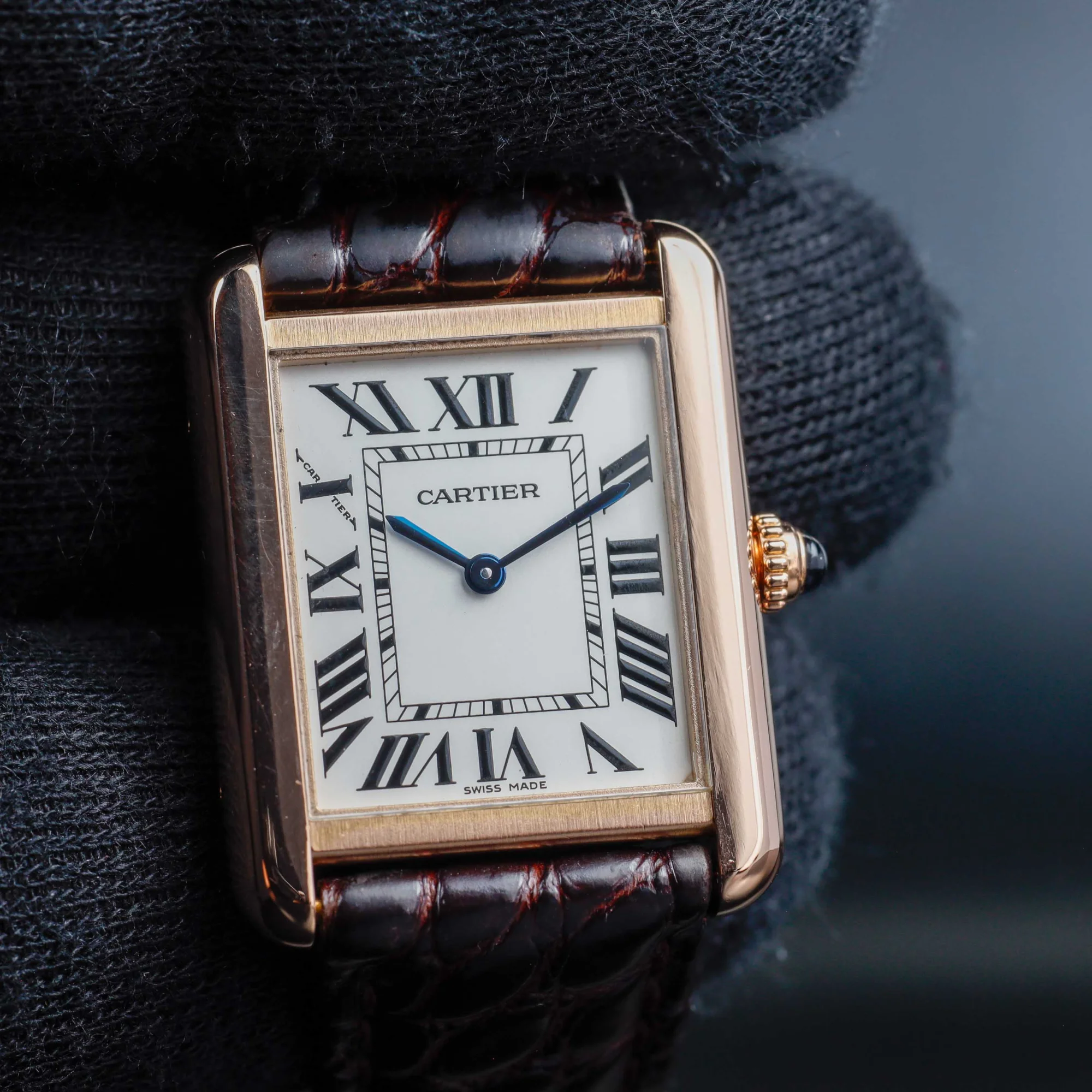 Cartier Tank Solo rose gold 8