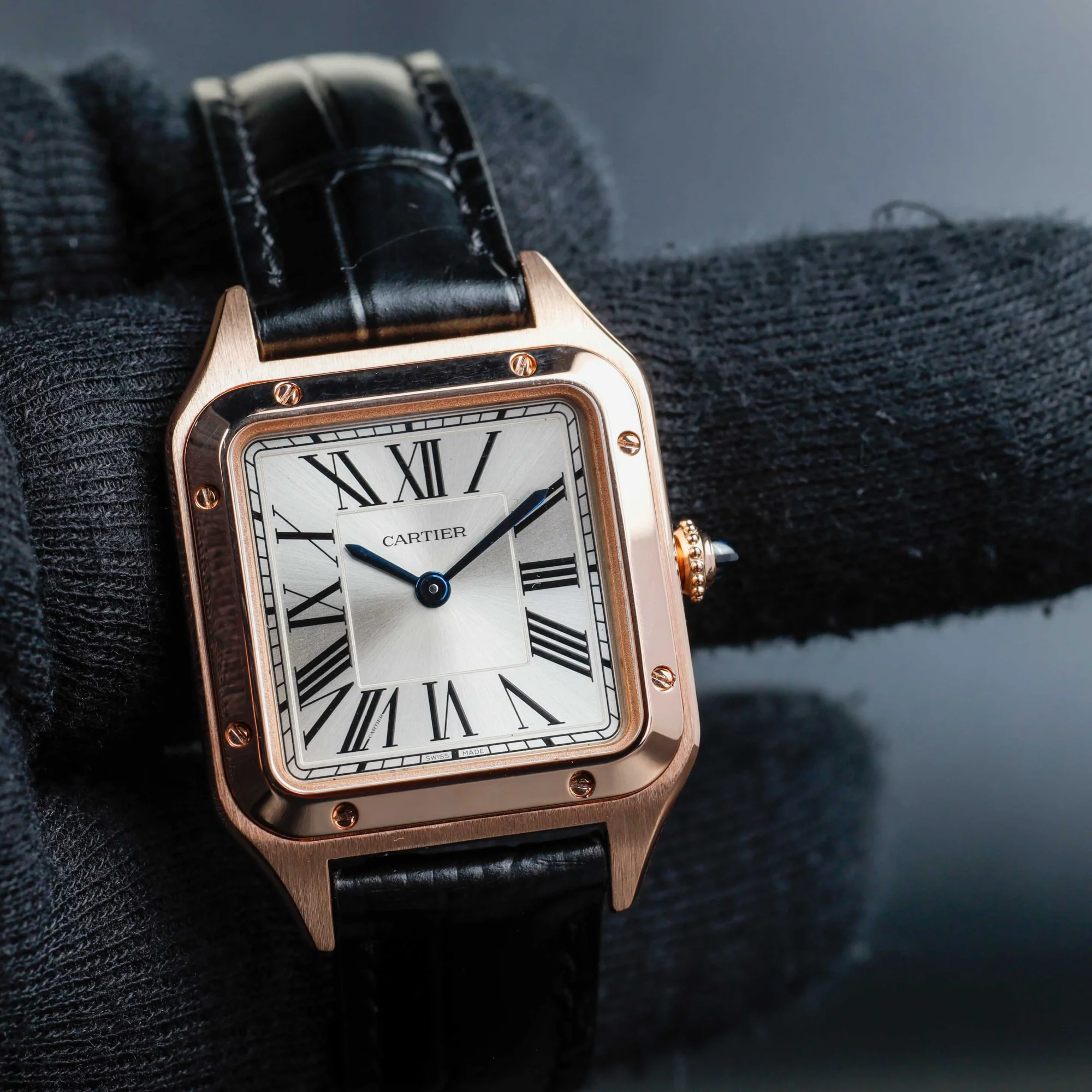 Cartier Santos Dumont oro rosa 8