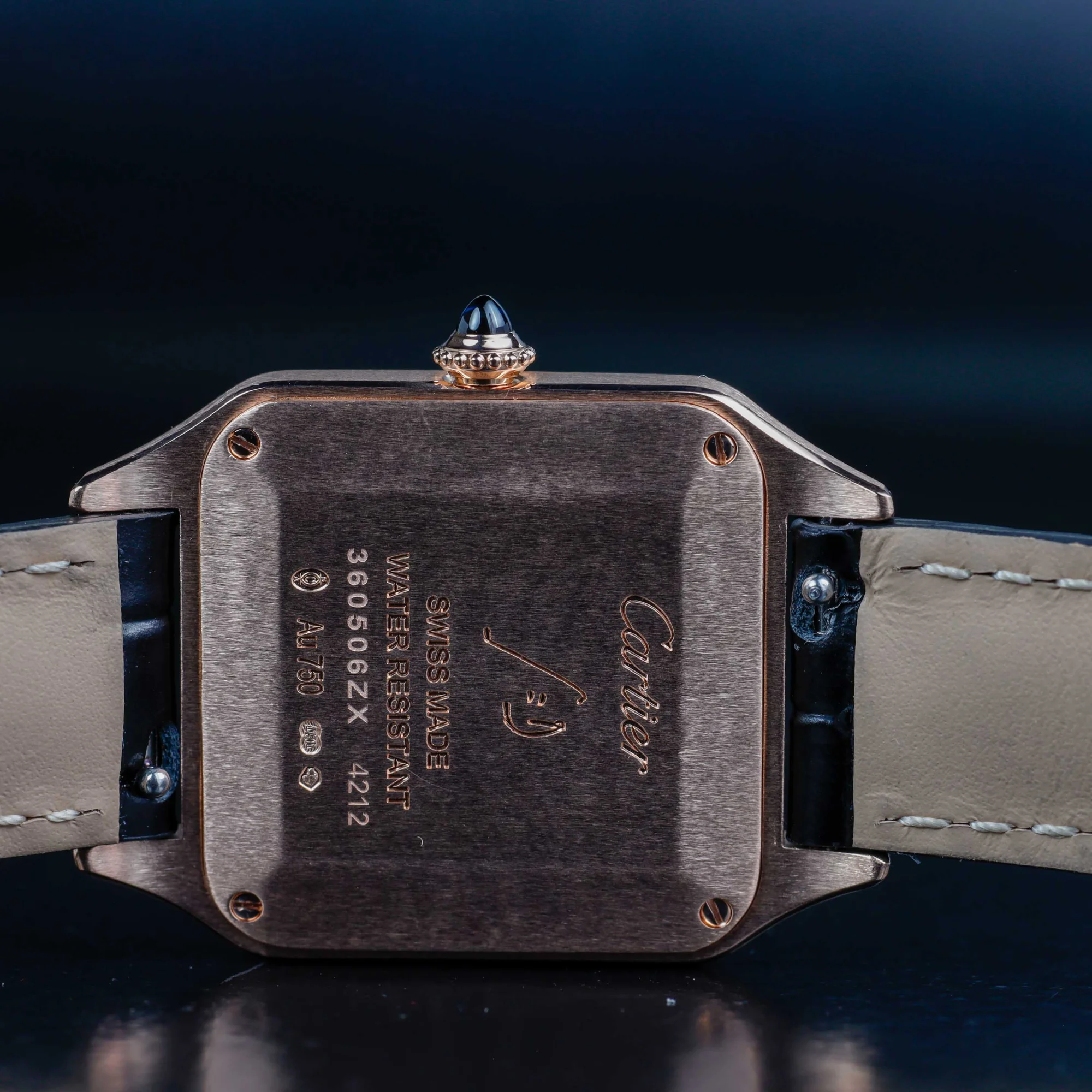Cartier Santos Dumont oro rosa 9