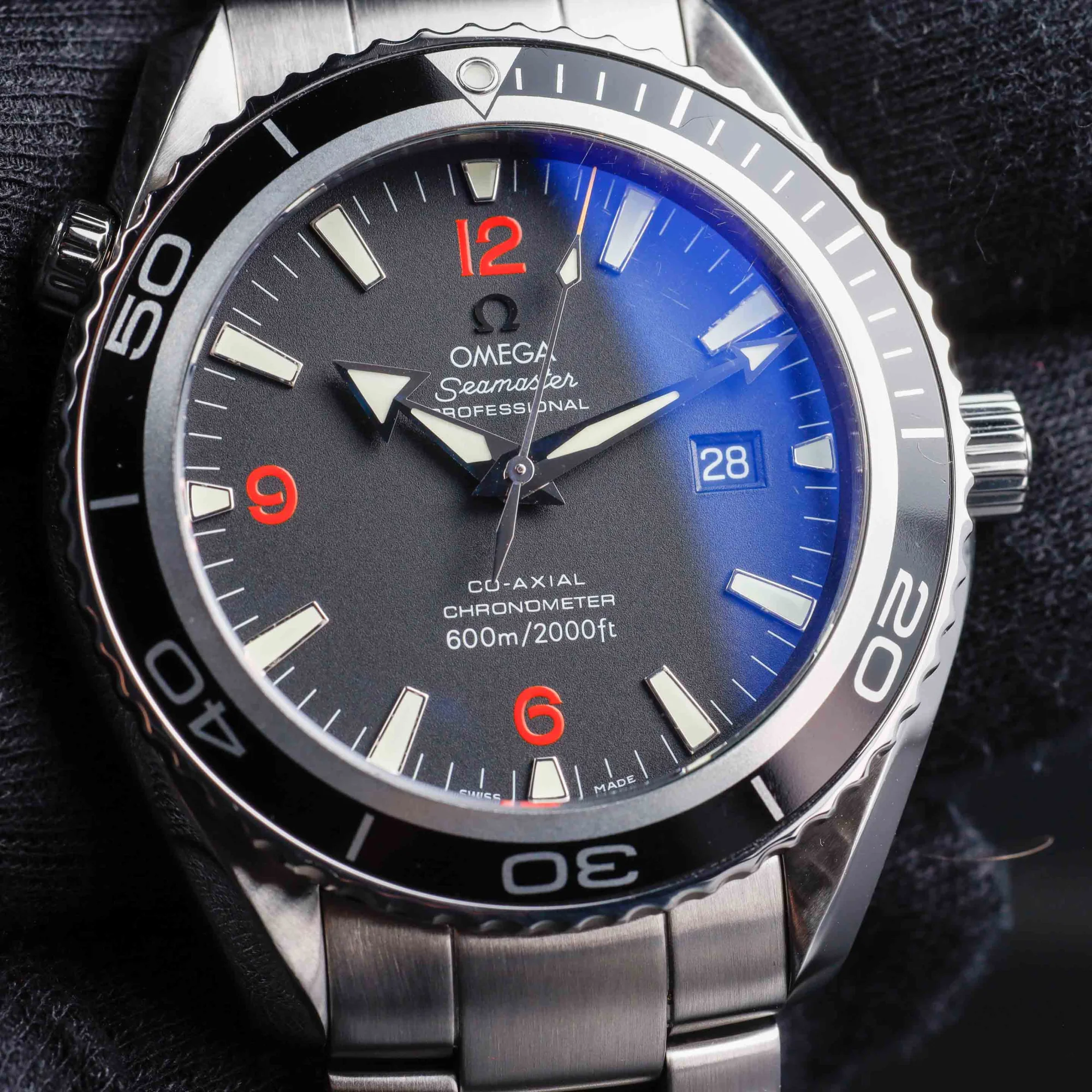 Omega Seamaster Planet Ocean stahl 9