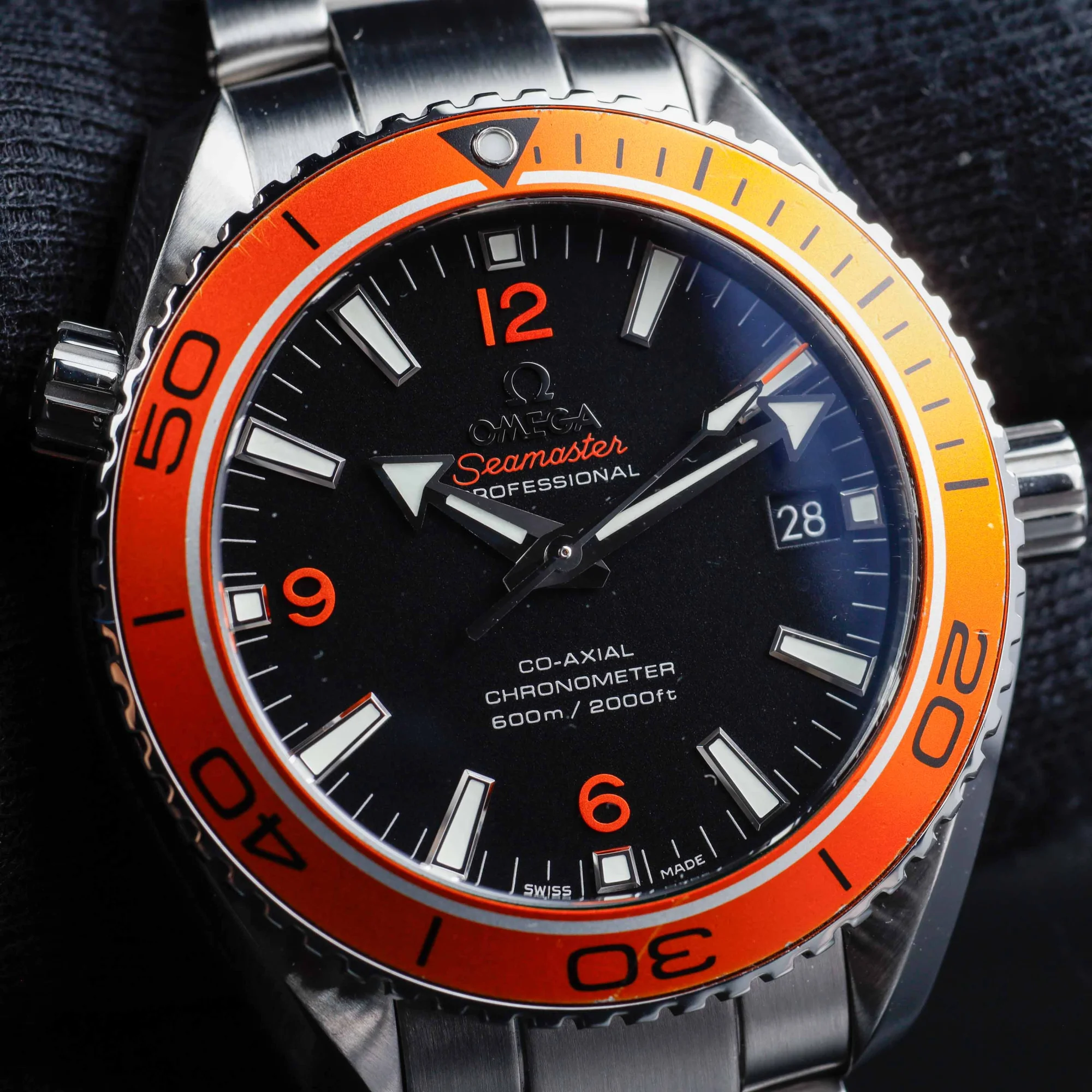 Omega Seamaster Planet Ocean stahl 10