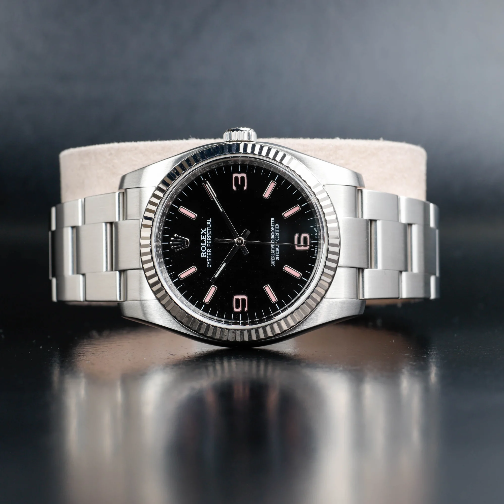 Rolex Oyster Perpetual 36 acciaio/oro bianco 2