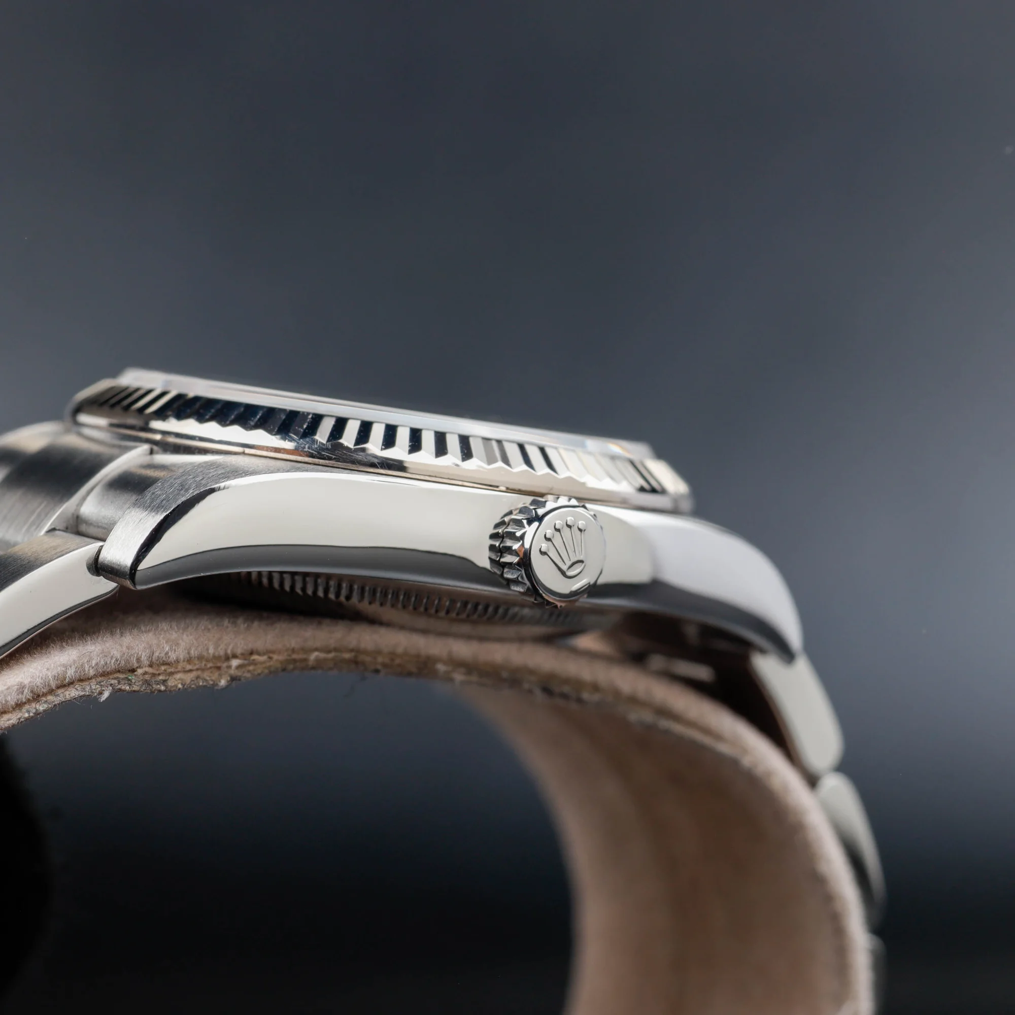 Rolex Oyster Perpetual 36 acciaio/oro bianco 7