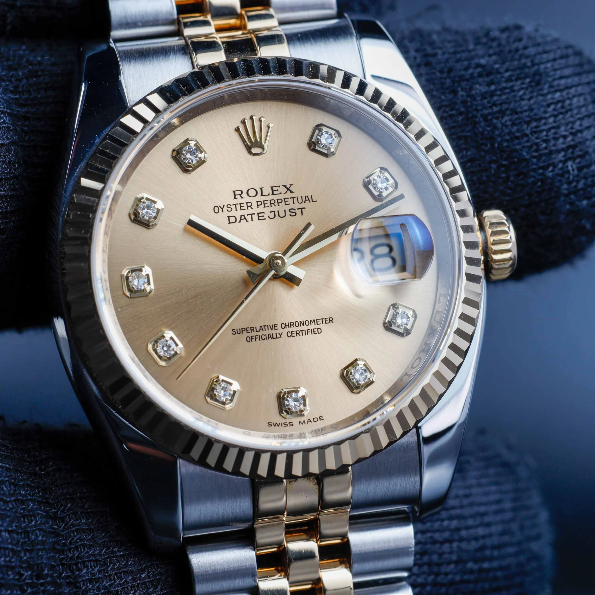 Rolex Datejust 36 steel/yellow gold 10