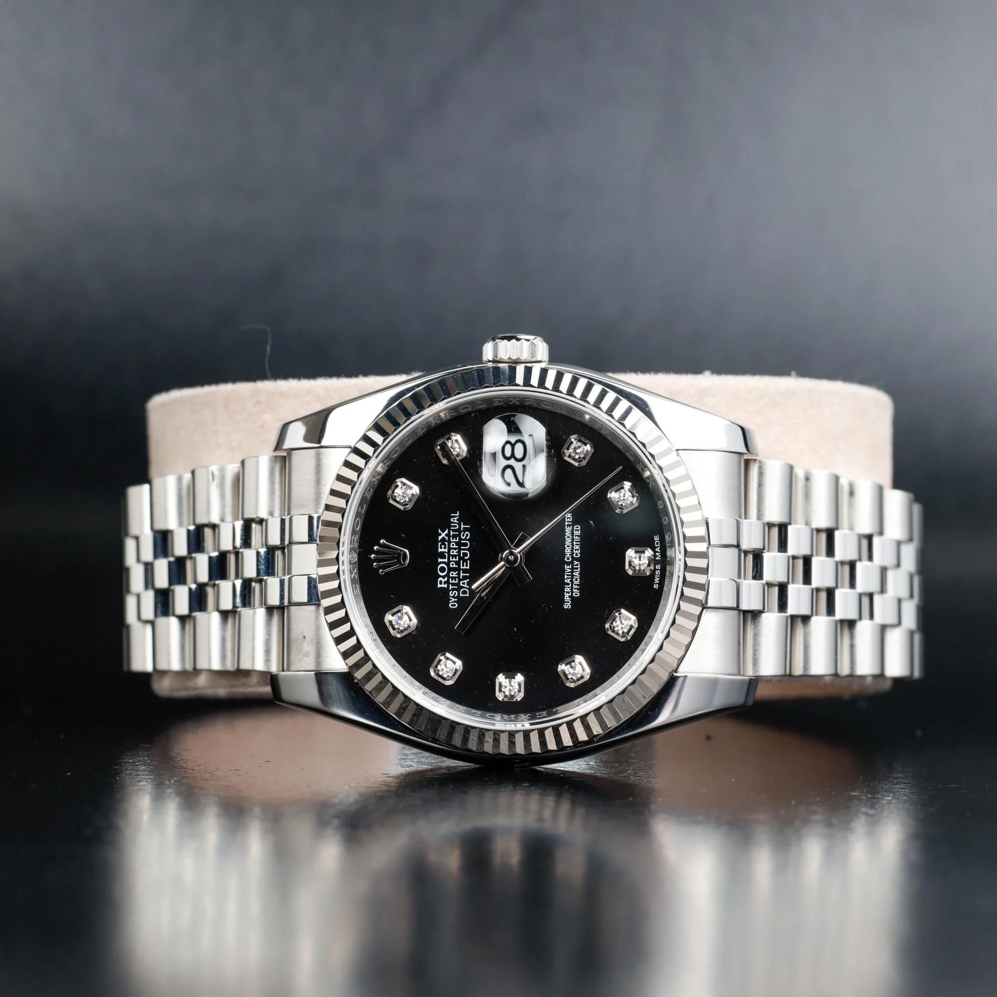 Rolex Datejuste 36 acier/or blanc 2