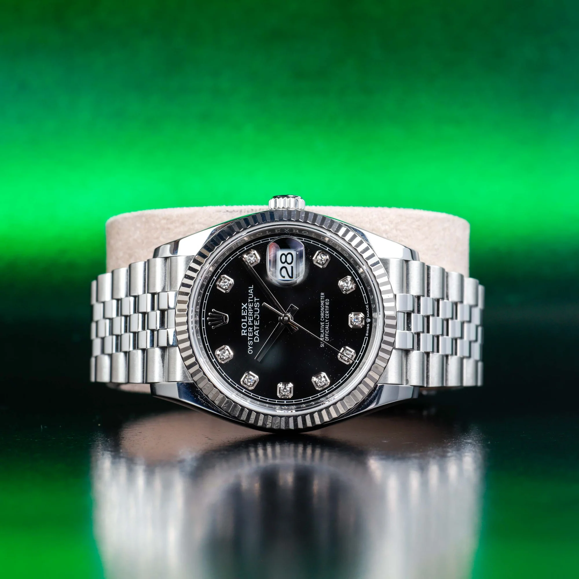 Rolex Datejust 36 stahl/weißgold
