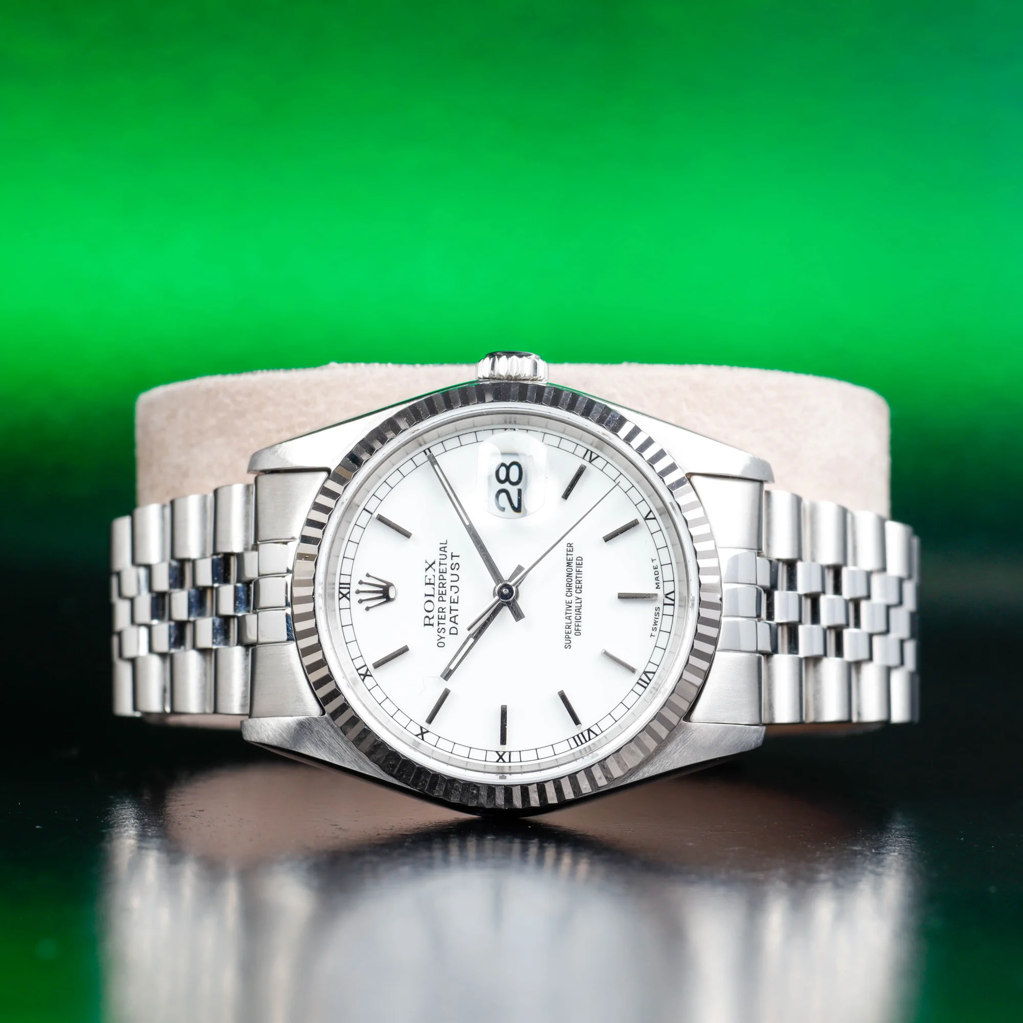 Rolex Datejust 36 acciaio/oro bianco