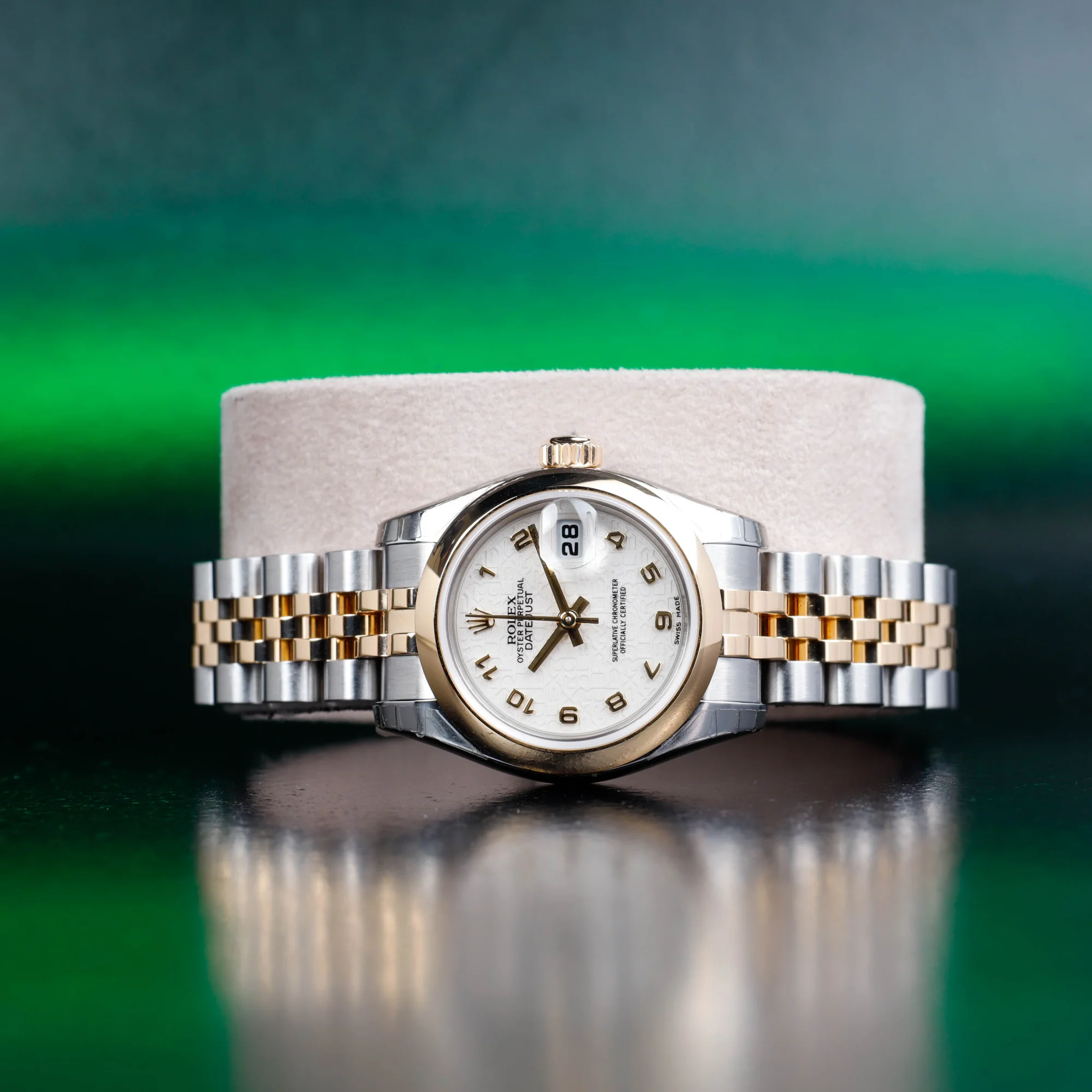 Rolex Lady-datejust 26 acier/or jaune
