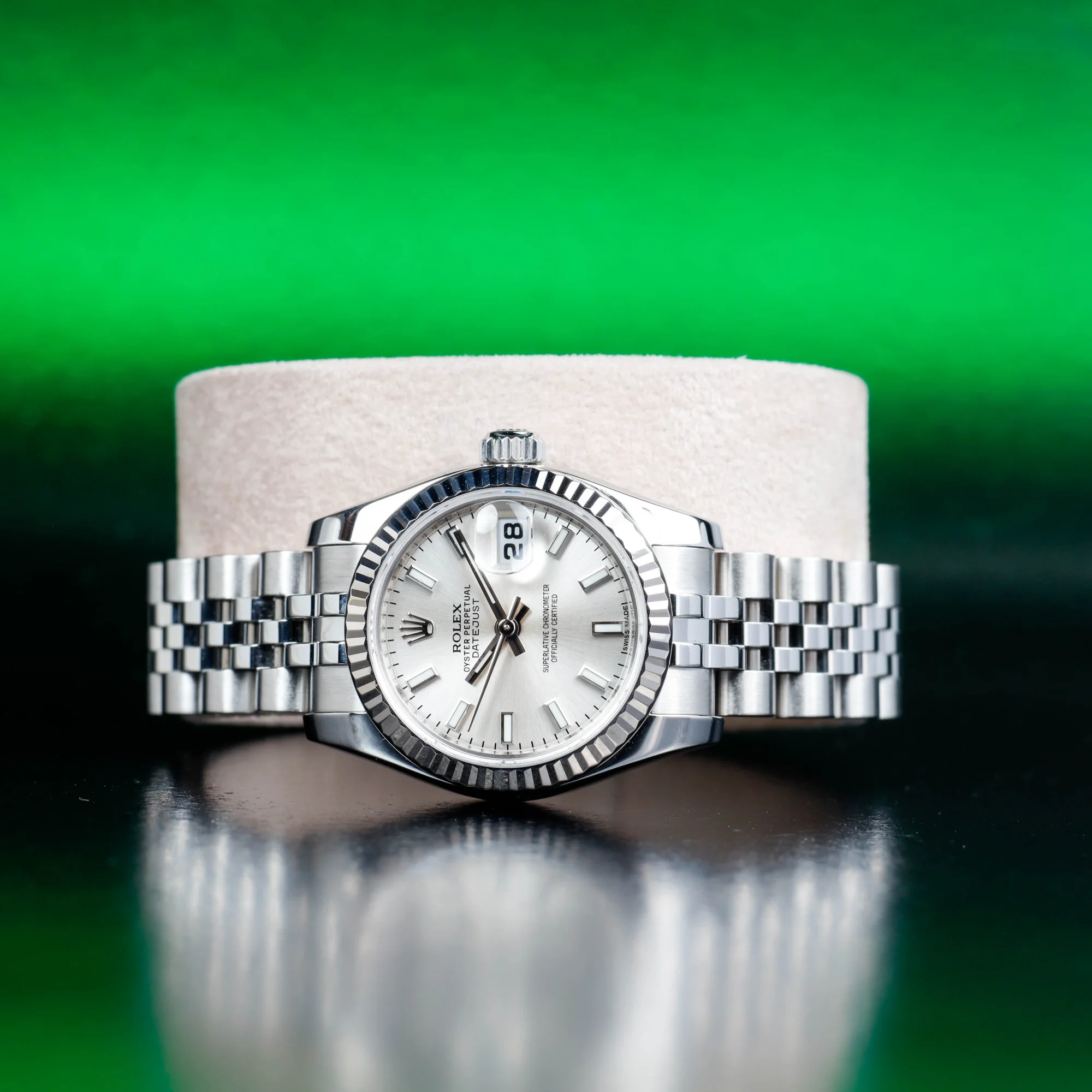 Rolex Lady-datejust 26 steel/white gold