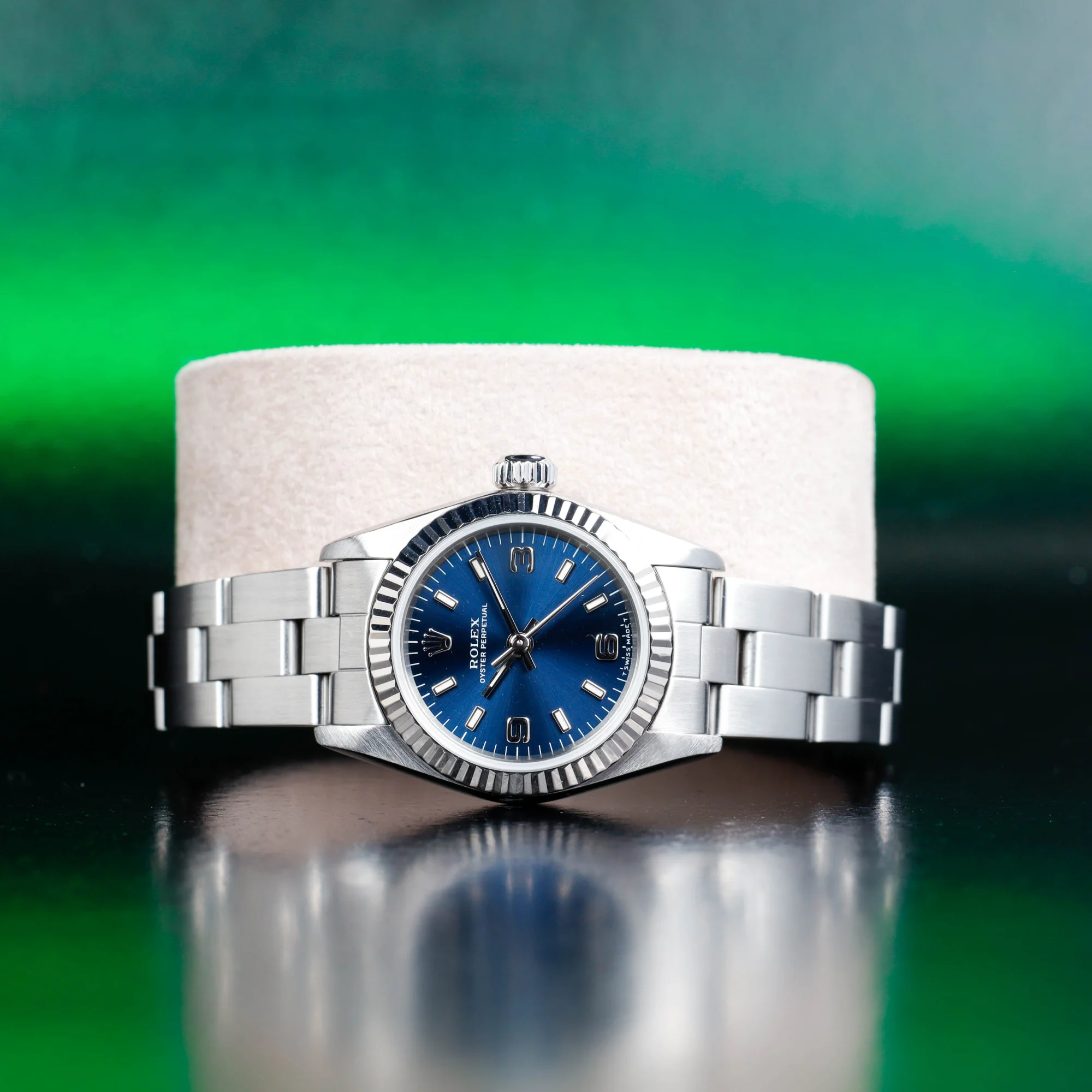 Rolex Oyster Perpetual 26 acciaio/oro bianco