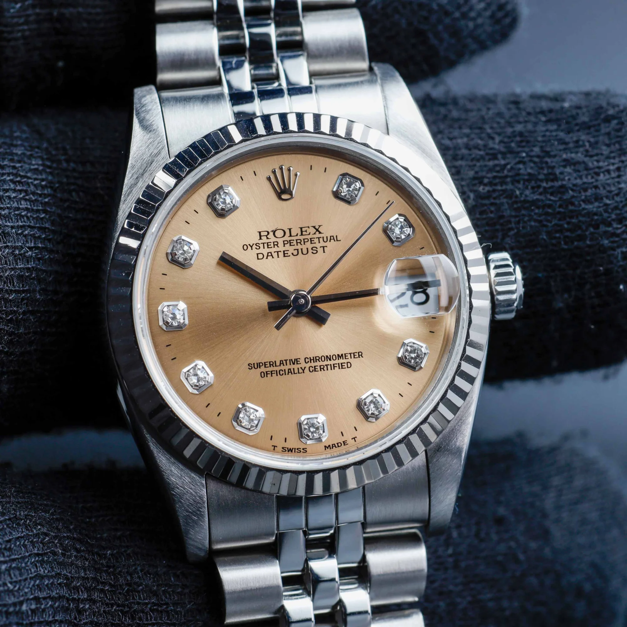 Rolex Datejust 31 acciaio/oro bianco 10
