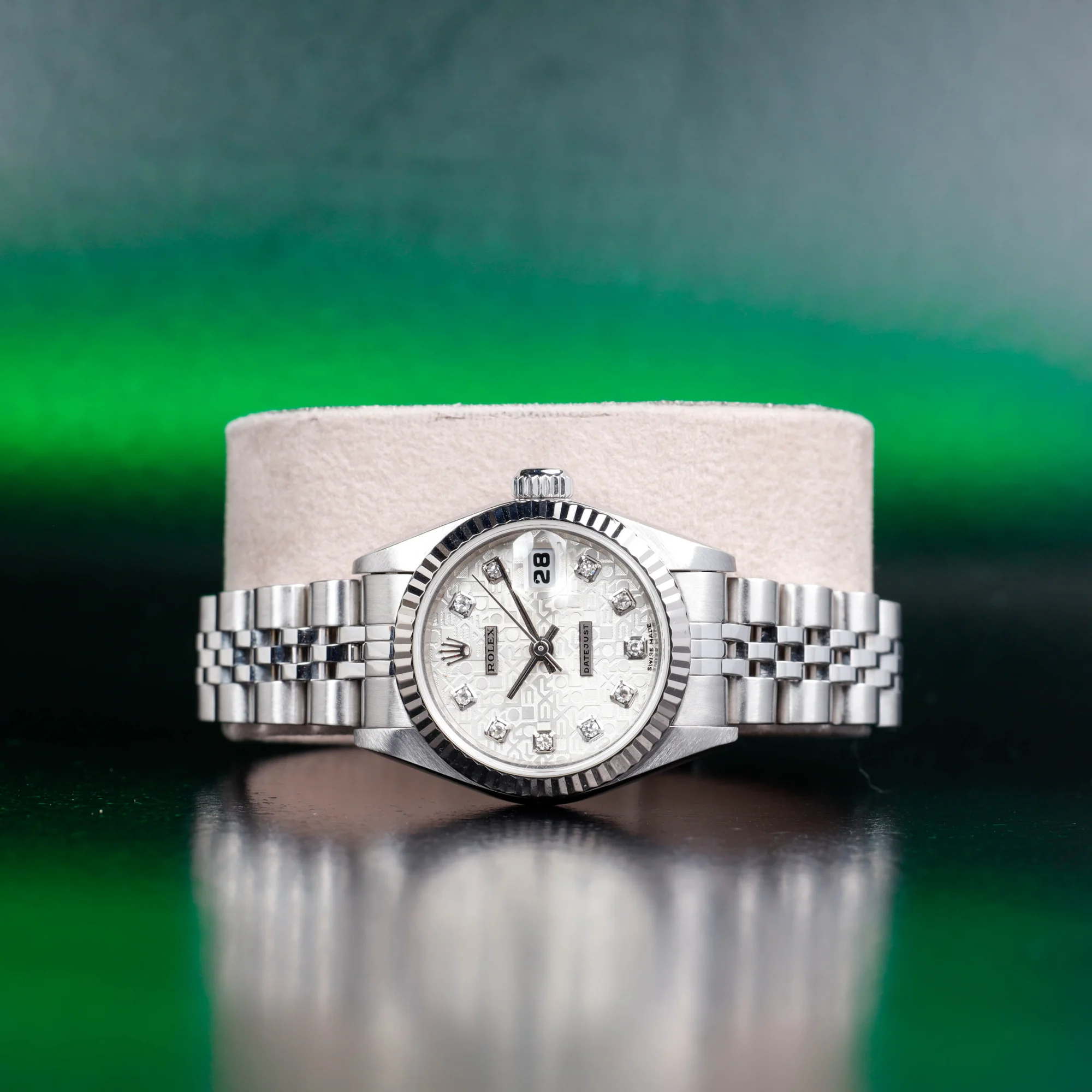 Rolex Lady-datejust 26 acier/or blanc