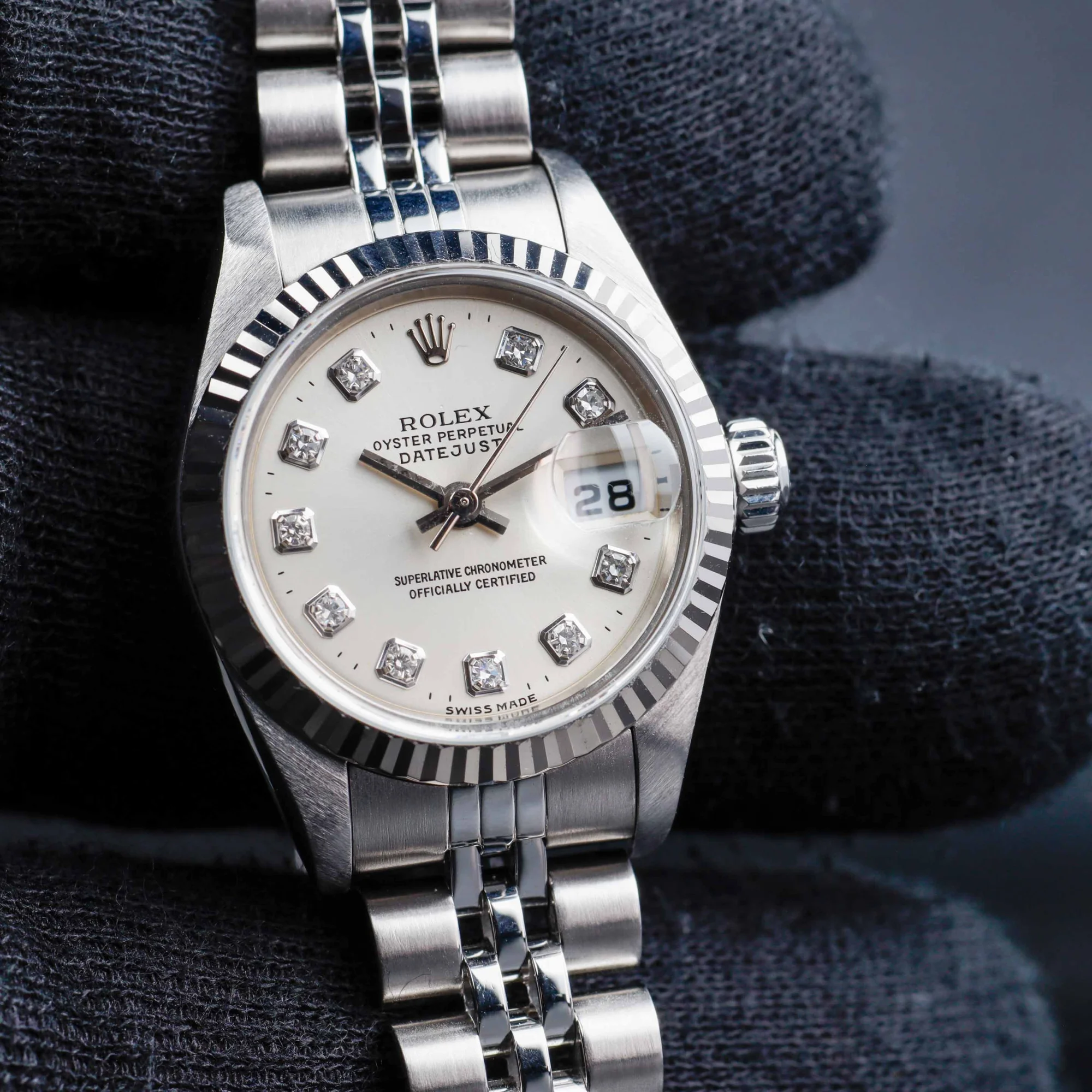 Rolex Lady-datejust 26 acier/or blanc 10
