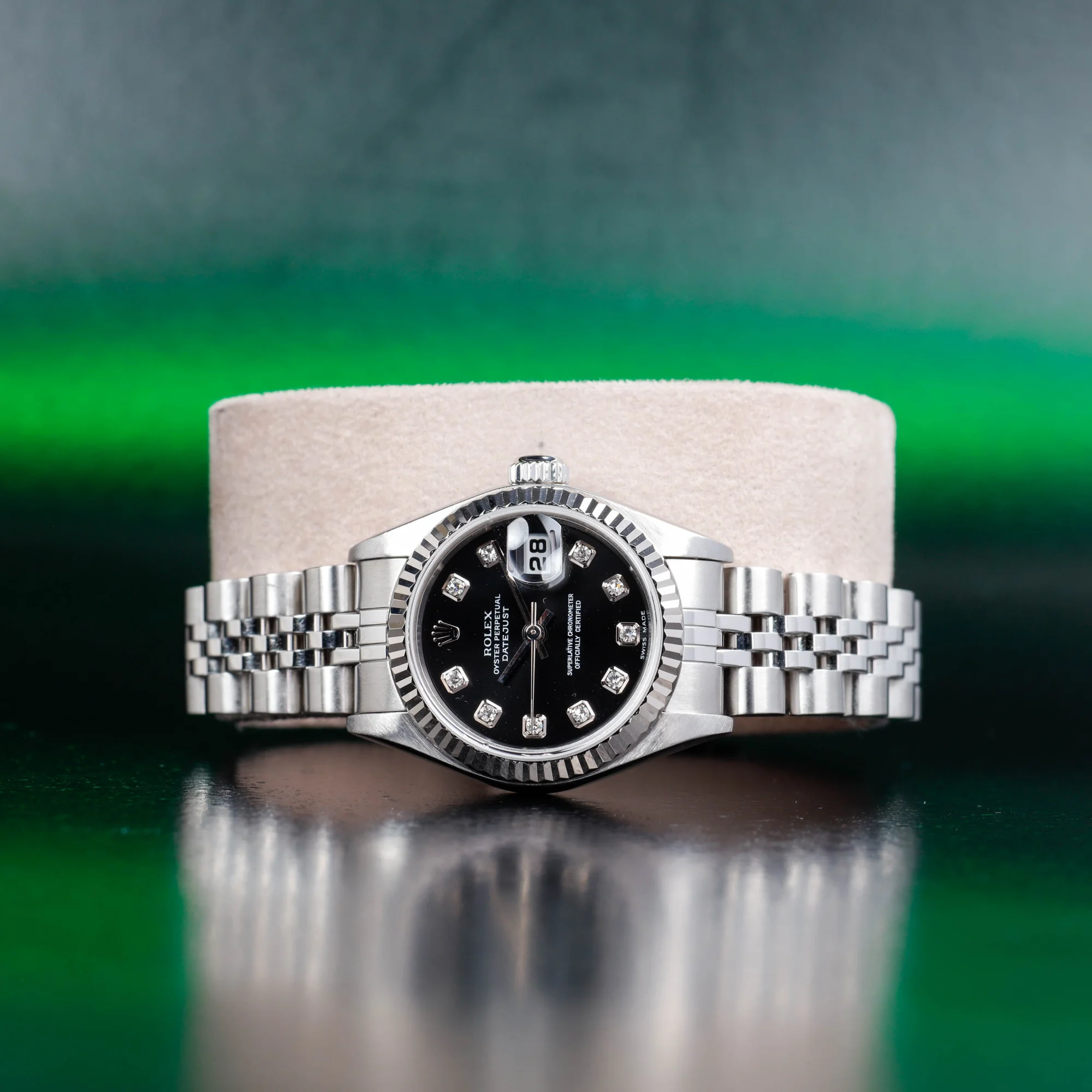 Rolex Lady-datejust 26 acier/or blanc