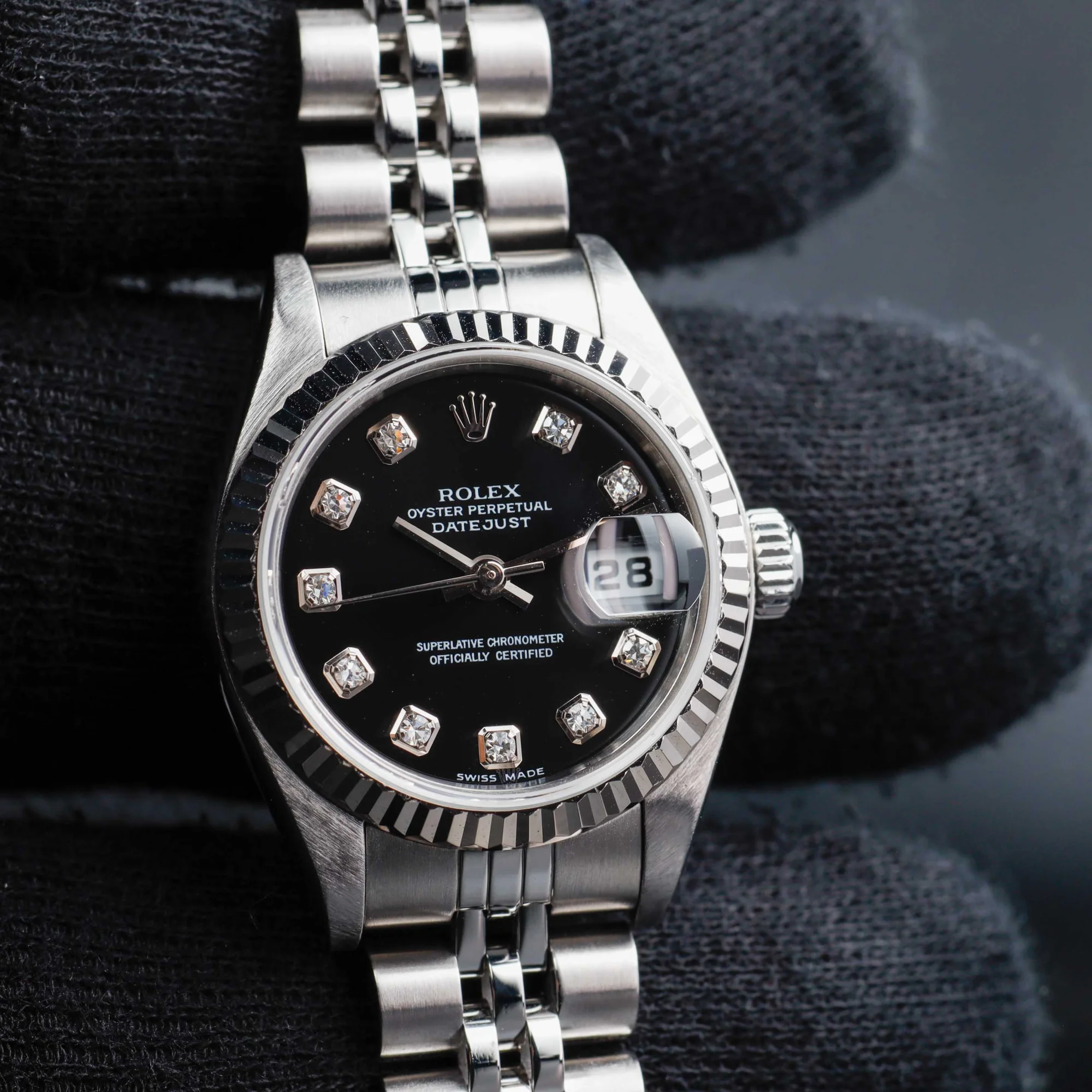 Rolex Lady-datejust 26 acciaio/oro bianco 10