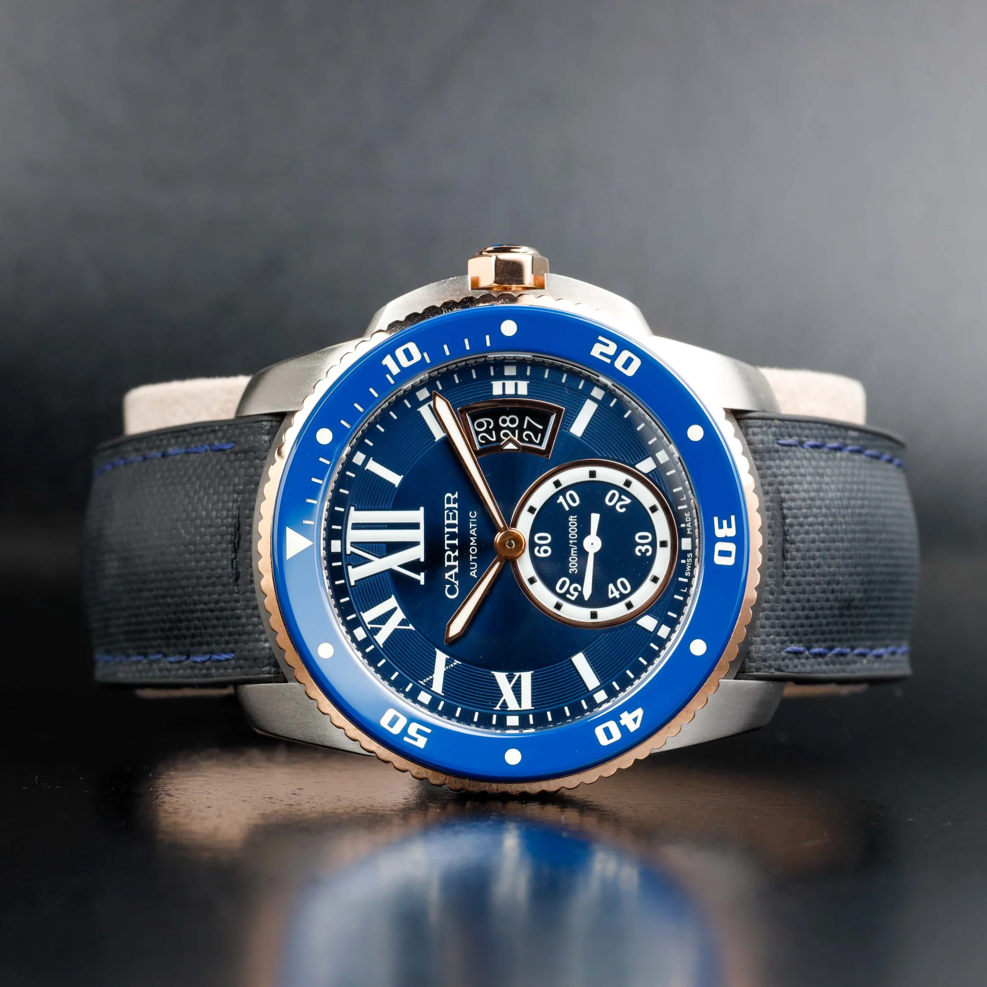 Cartier Calibre De Cartier Diver acciaio/oro rosa 2