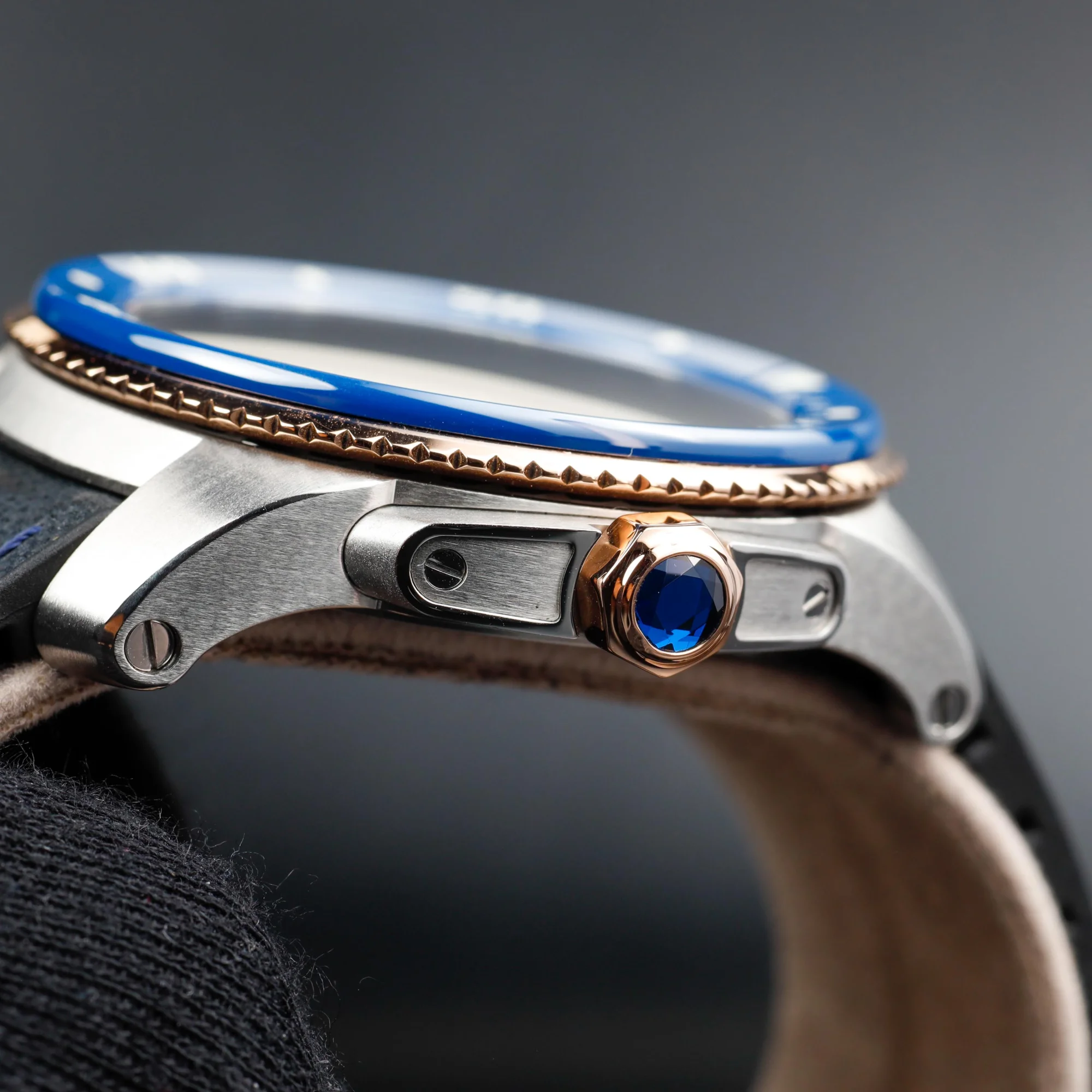 Cartier Calibre De Cartier Diver acciaio/oro rosa 6