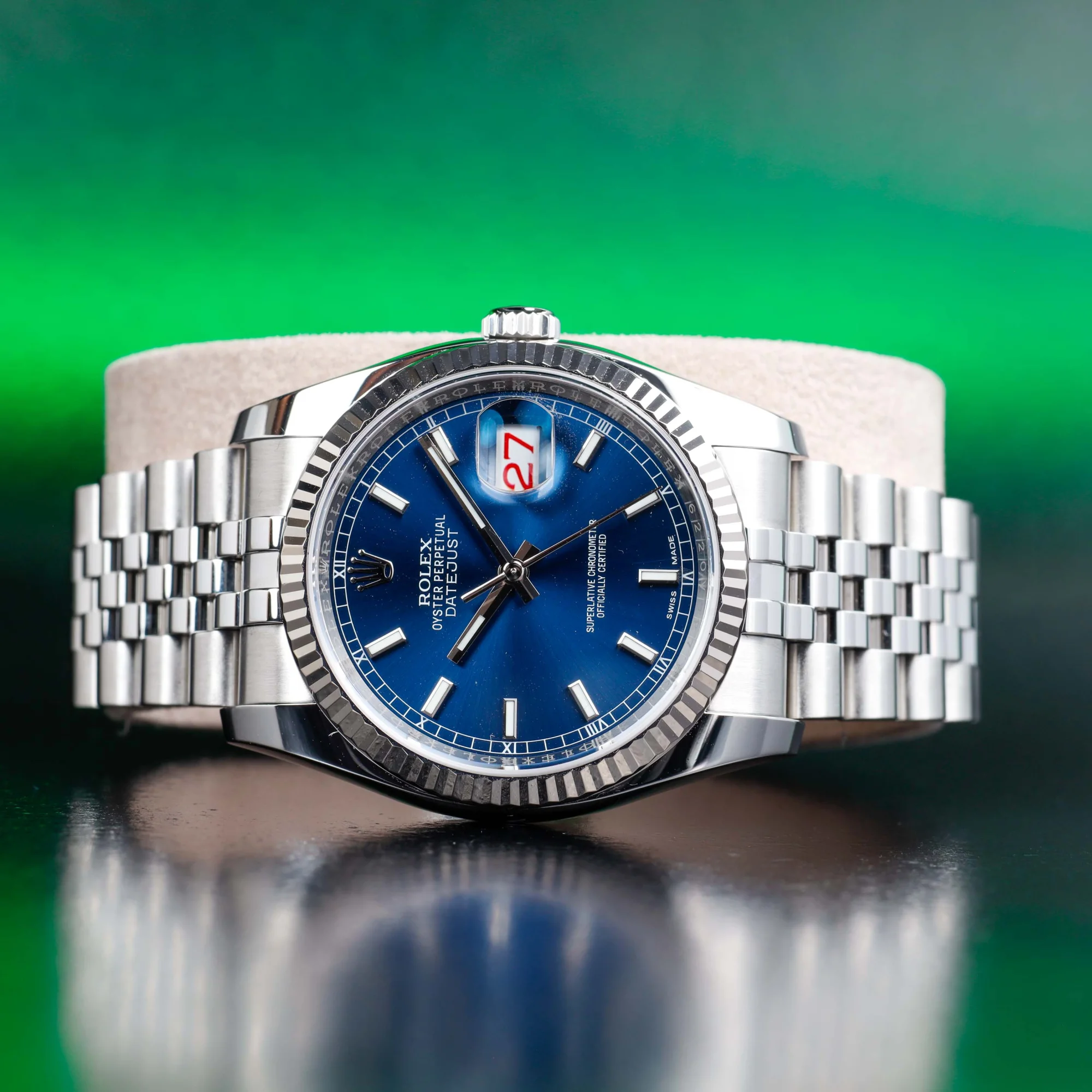Rolex Datejust acier/or blanc
