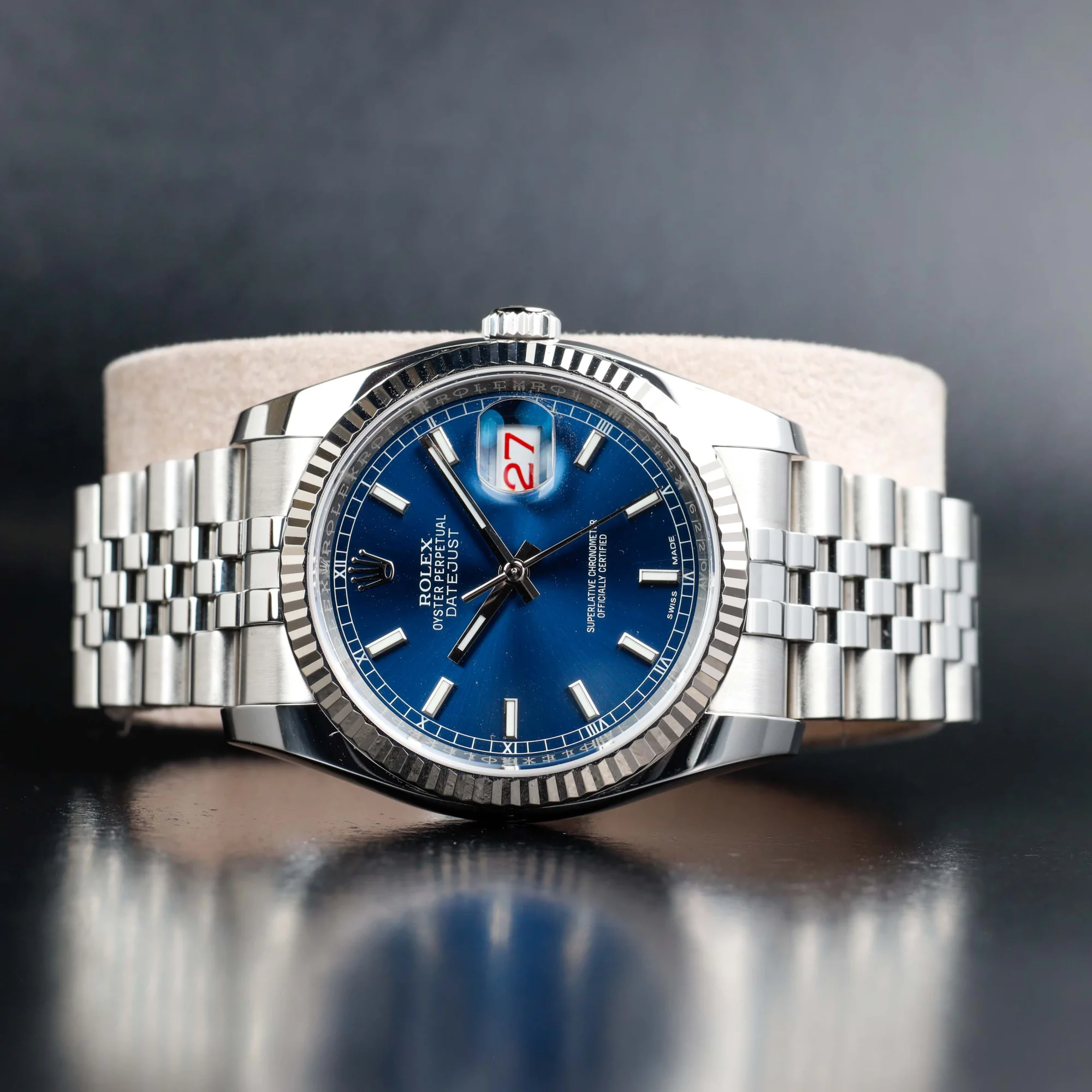 Rolex Datejust acier/or blanc 2