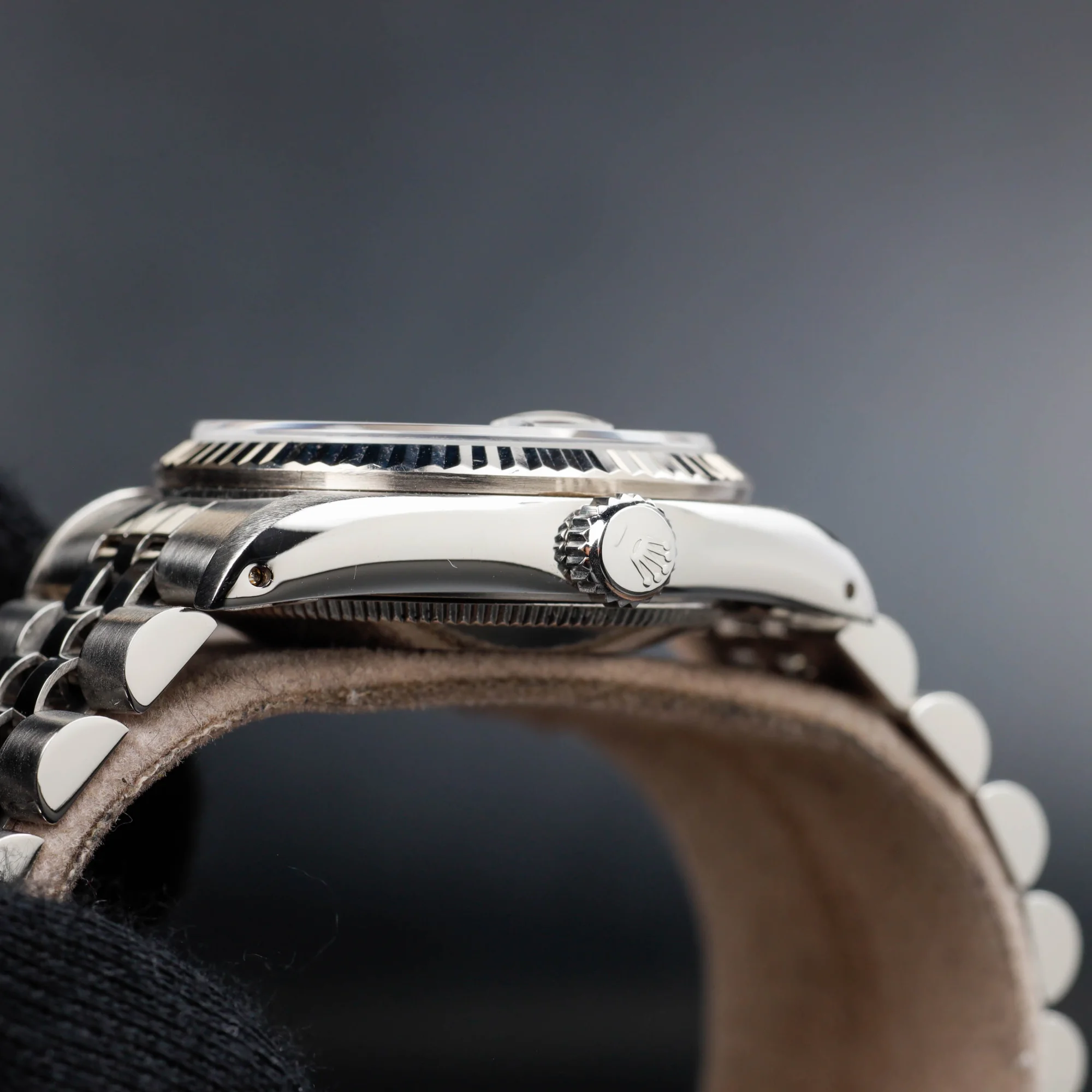 Rolex Datejust Mit Diamantzifferblatt stahl/weißgold 6
