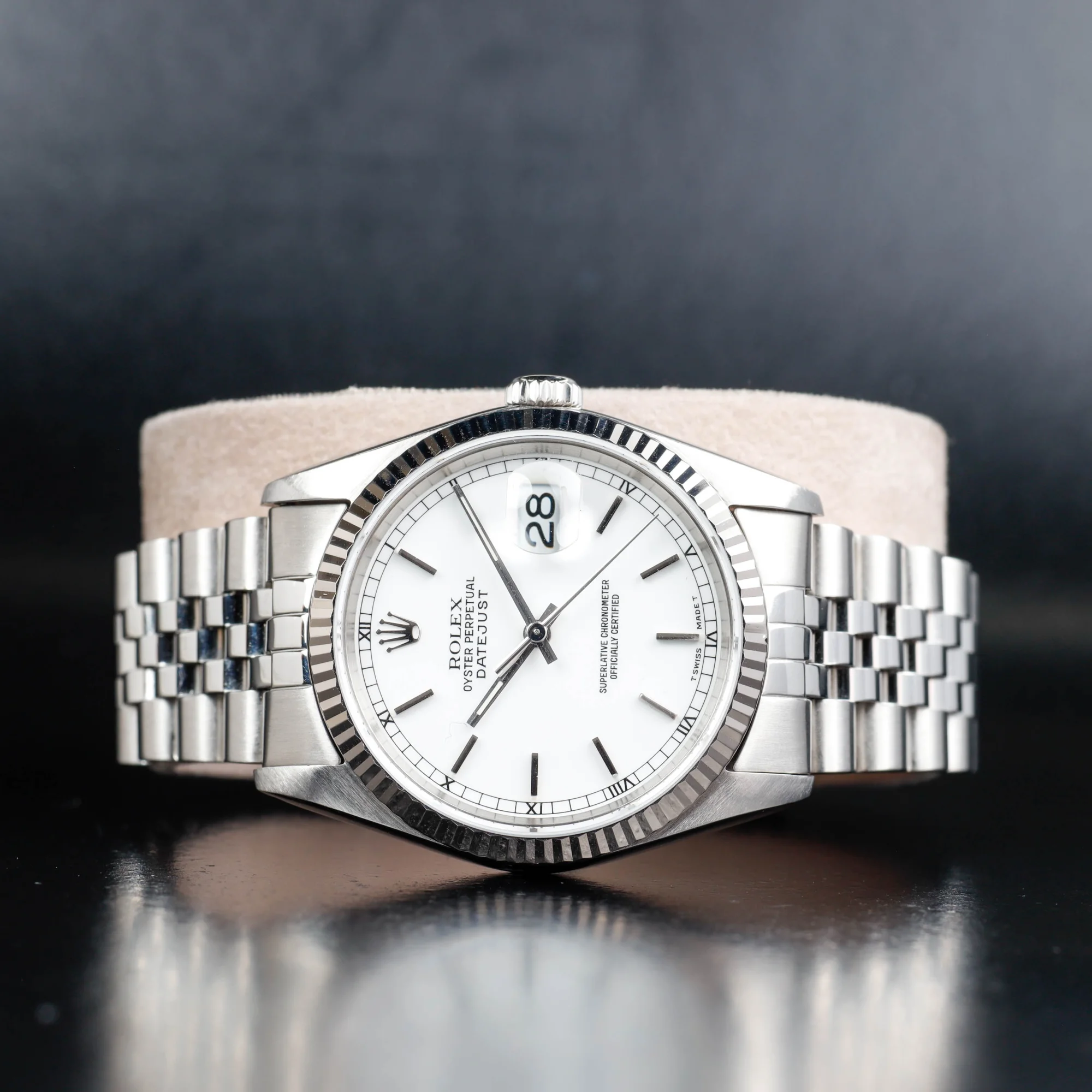Rolex Datejust 36 acciaio/oro bianco 4