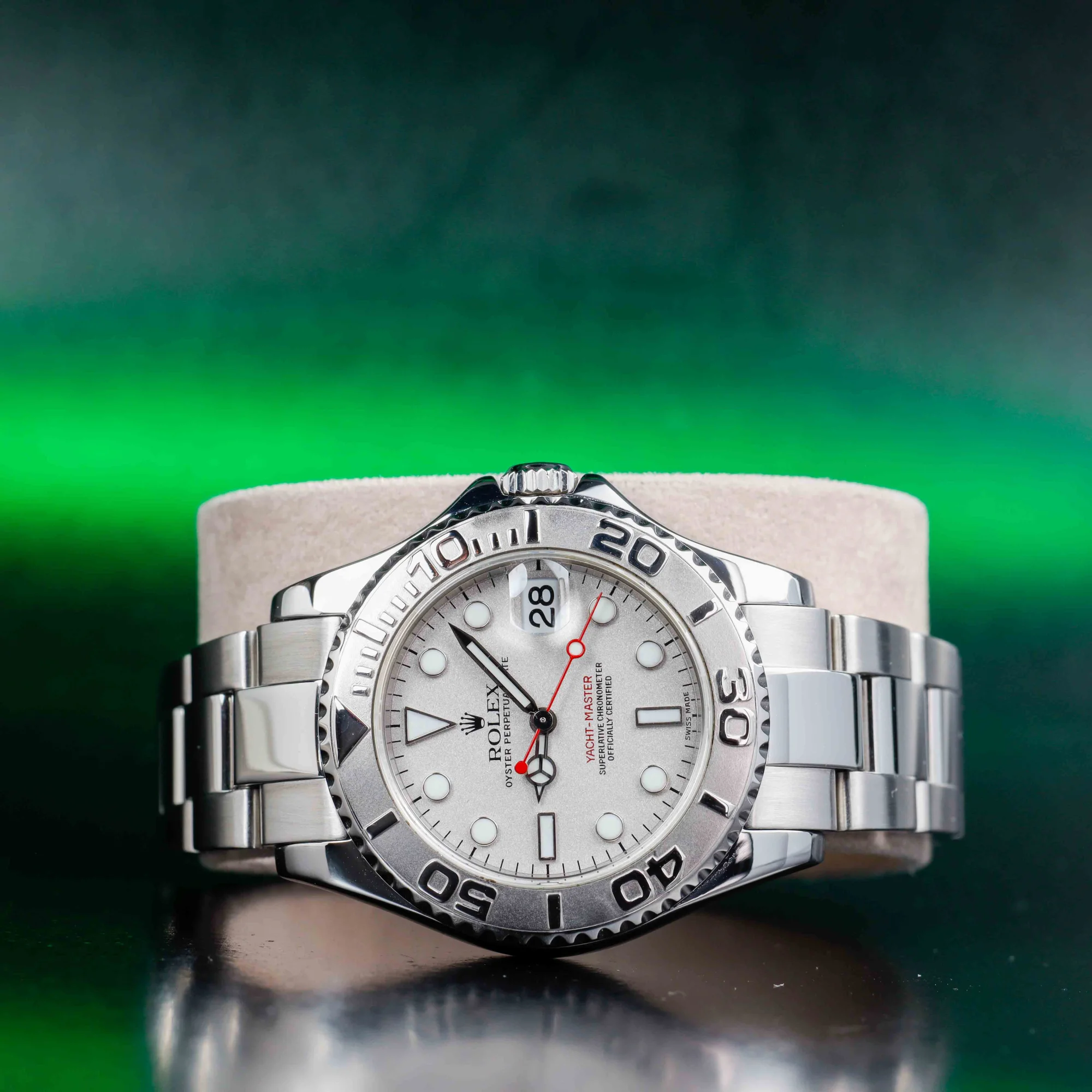 Rolex Yacht-master 35 stahl/platin