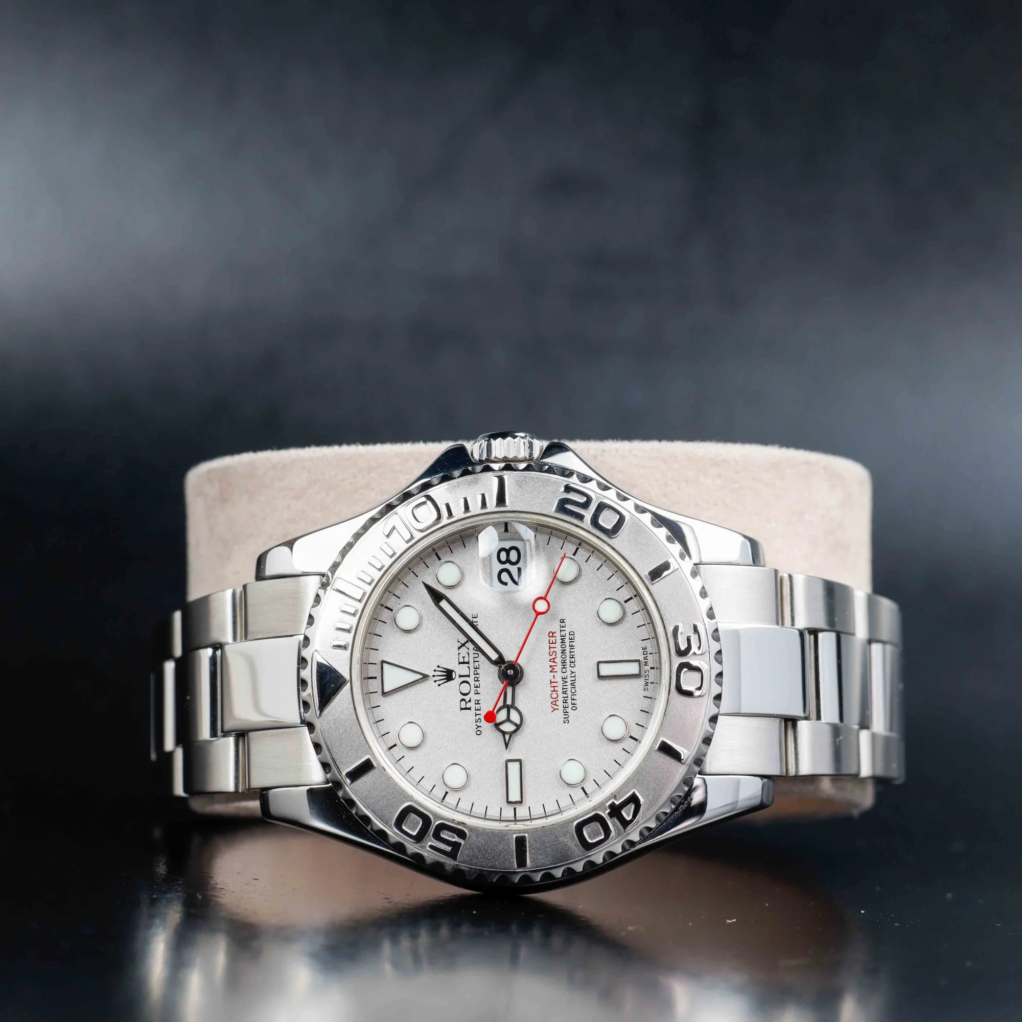 Rolex Yacht-master 35 stahl/platin 2
