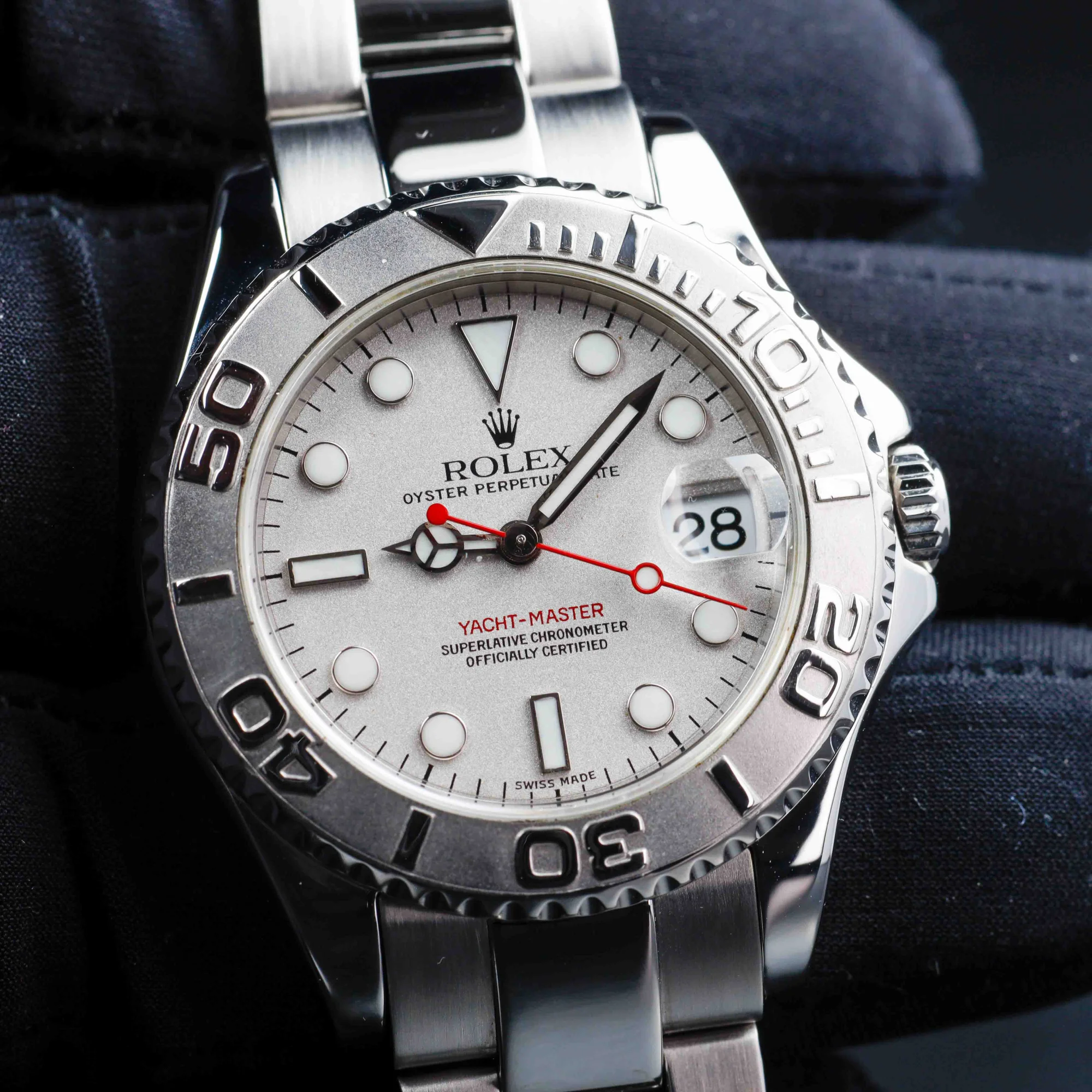 Rolex Yacht-master 35 stahl/platin 11